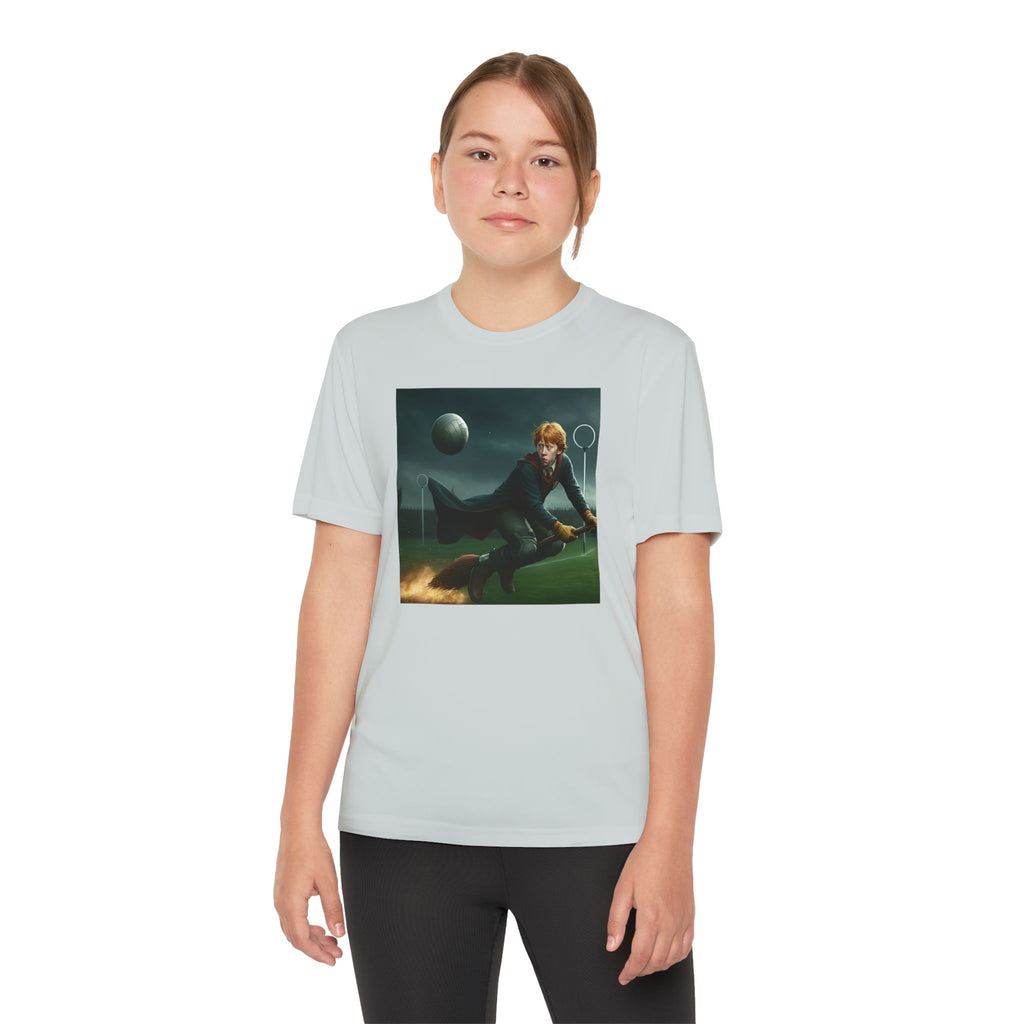 Youth Competitor Tee - Harry Potter, Wizard School Shirt, Magical Kids Top, Hogwarts Fan Gift, Sorcerer's Stone T-Shirt