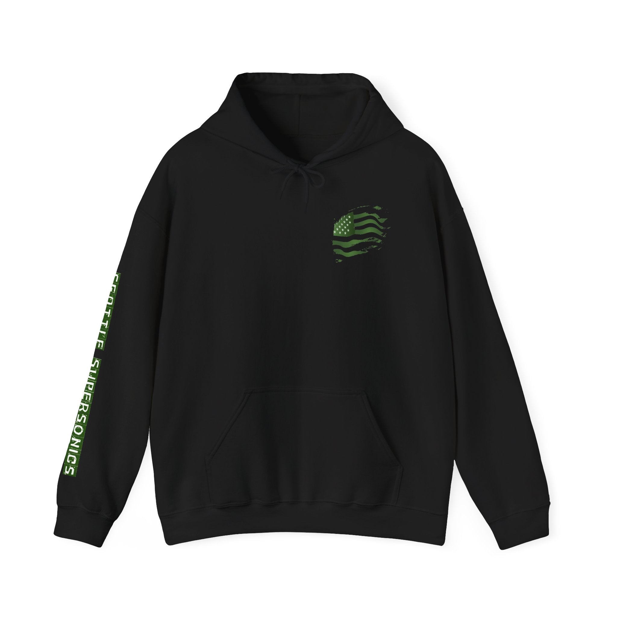 Seattle Supersonics Patriotic Hoodie