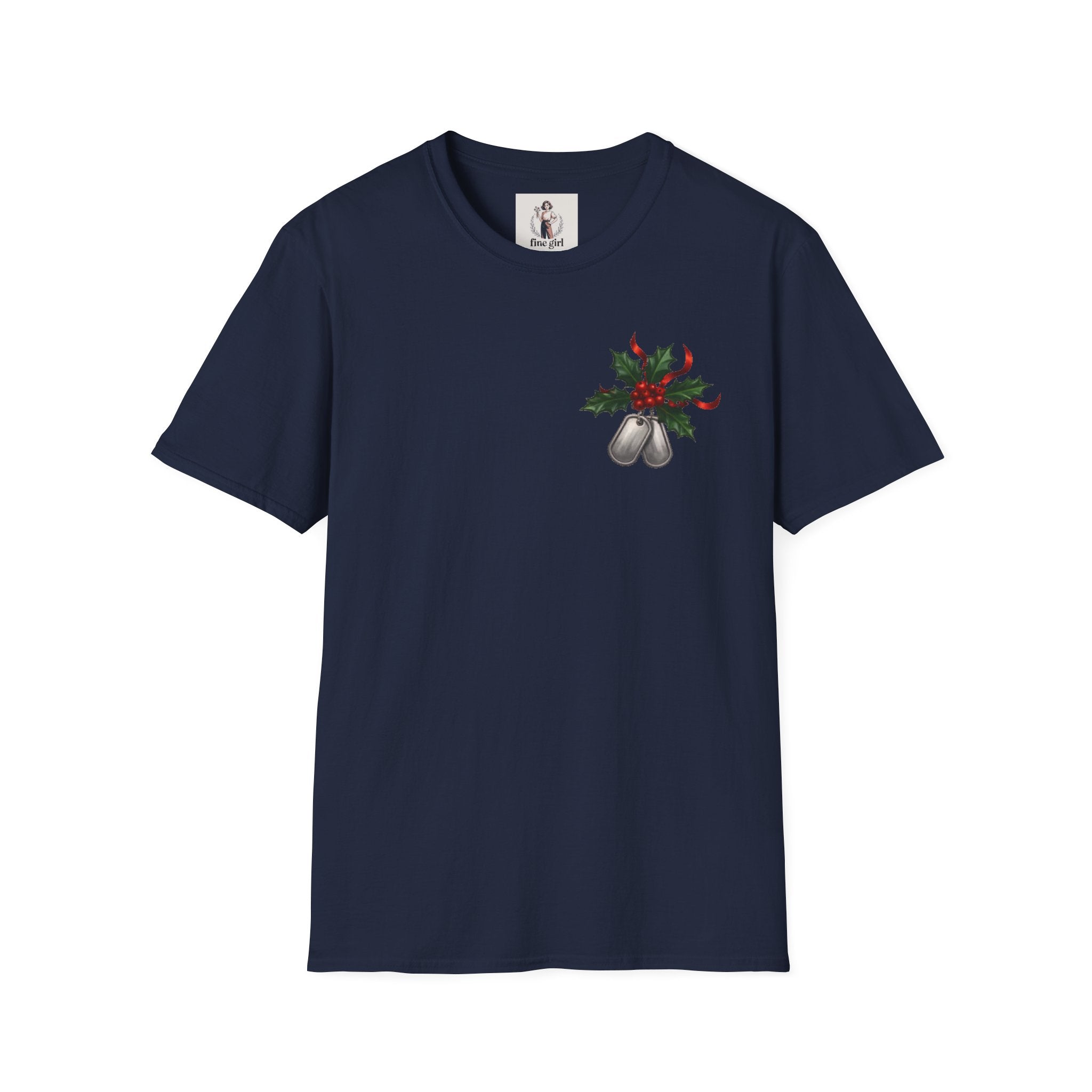 Yule Guard Patriotic Christmas Holiday ~ Unisex Softstyle T-Shirt