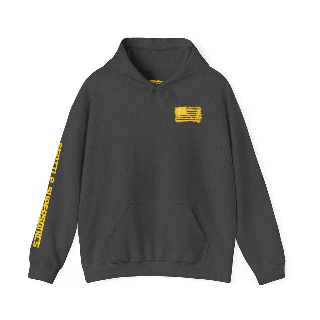 Seattle Supersonics Patriotic Hoodie