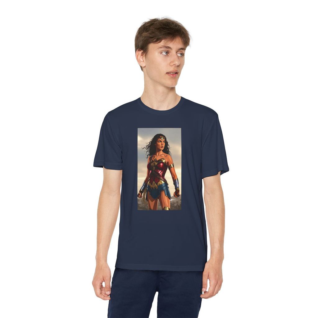 Wonder Woman Superhero Marvel t-shirt, Kids Graphic Tee, Boys Superhero Shirt, Children's Movie Character Top
