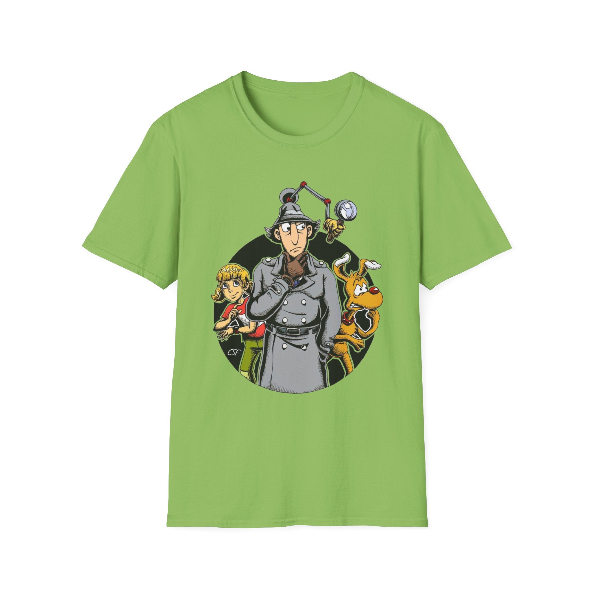 Retro Inspector Gadgets TV Cartoon T-Shirt