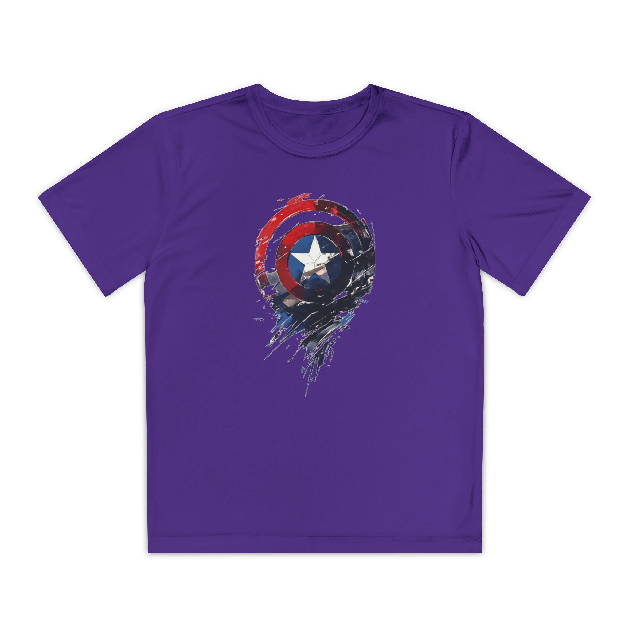 Advengers Youth T-Shirt Sports Graphic Tee, Cool Athletic Shirt for Kids