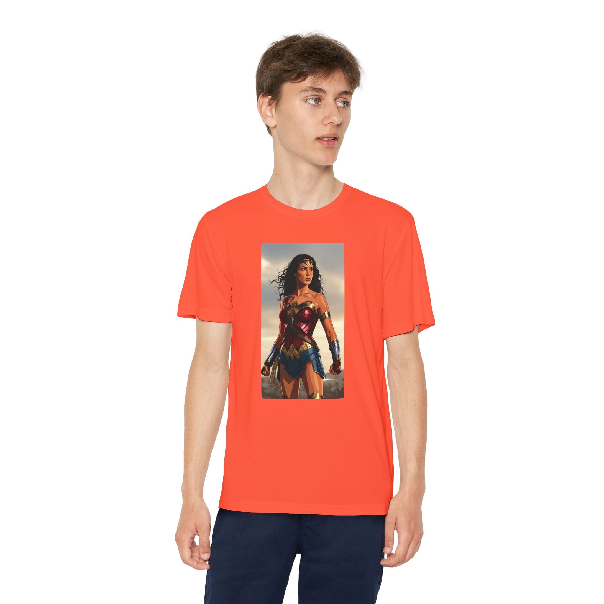 Wonder Woman Superhero Marvel t-shirt, Kids Graphic Tee, Boys Superhero Shirt, Children's Movie Character Top