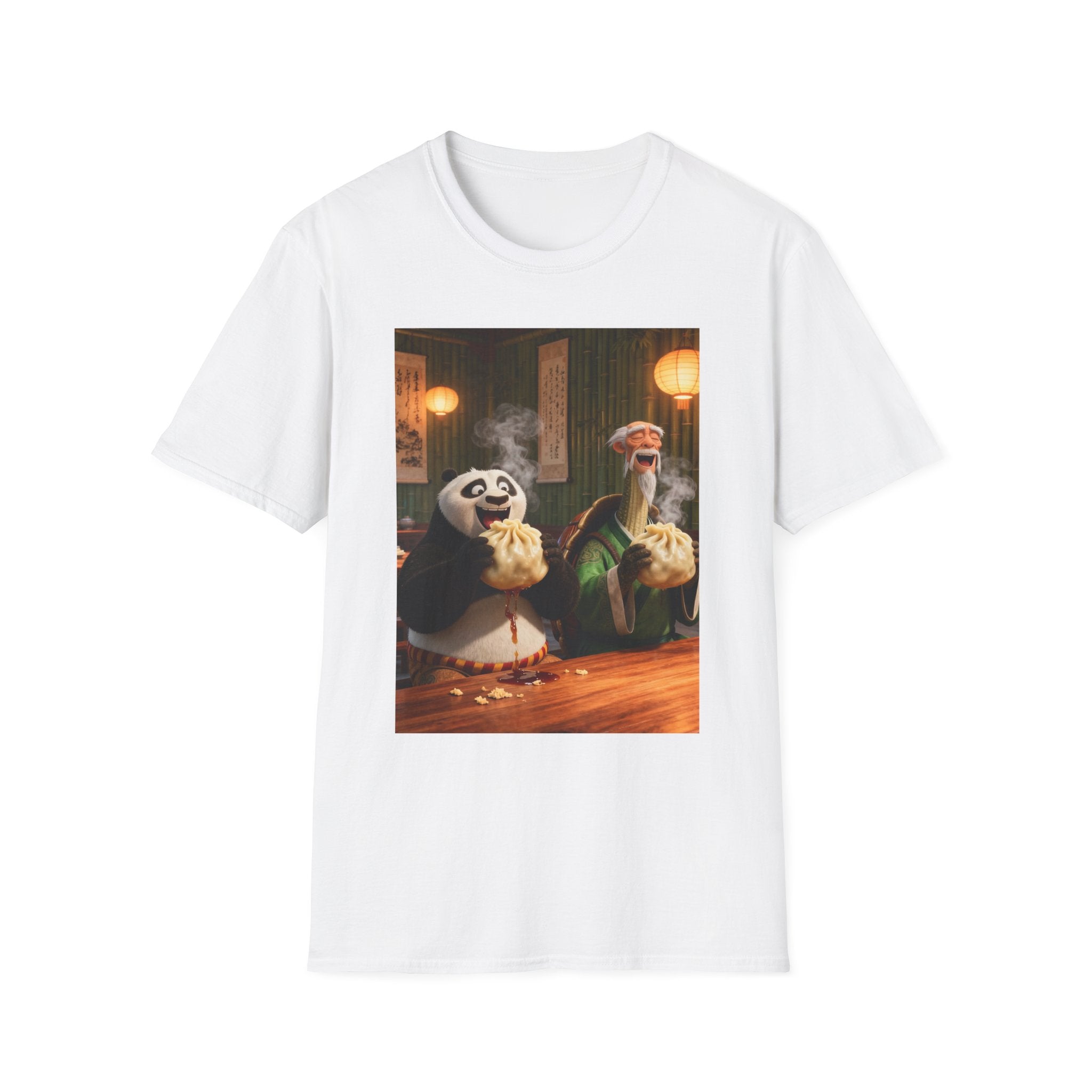 Kung Fu Panda Unisex Softstyle T-Shirt, DreamWorks Animation Youth Competitor Tee, Graphic Tee, Movie Fan Gift, Cult Classic Shirt, Comfy