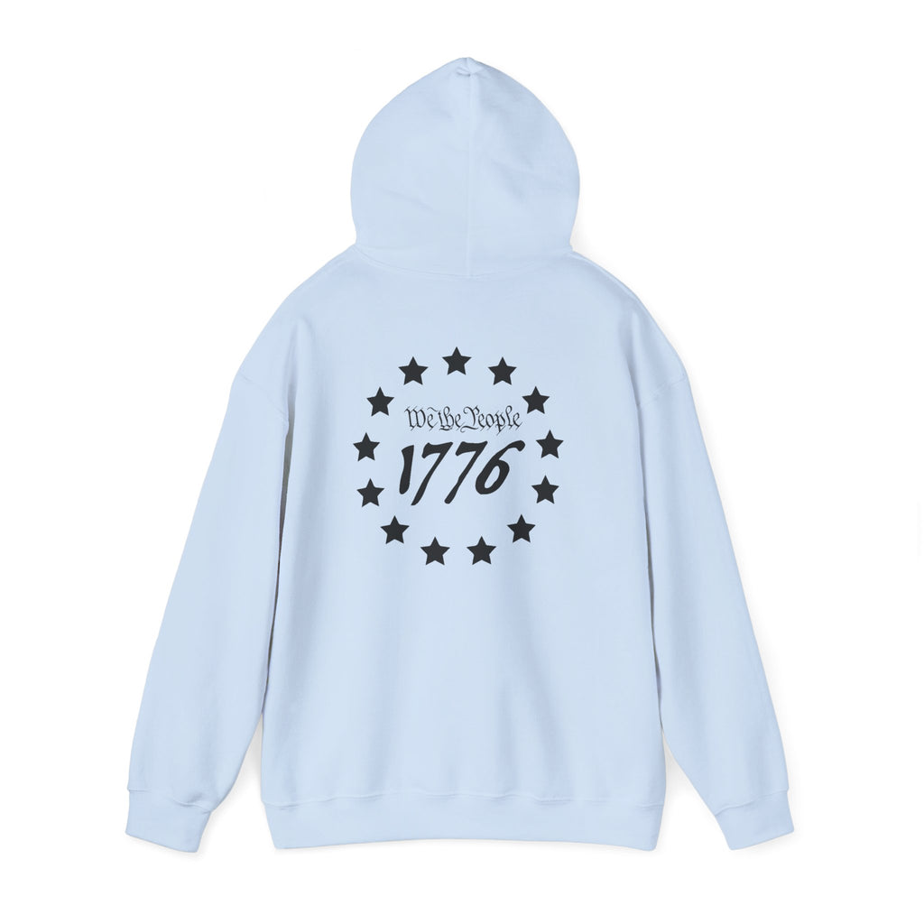 Patriotic Hoodie - We The People 1776 Unisex Blend