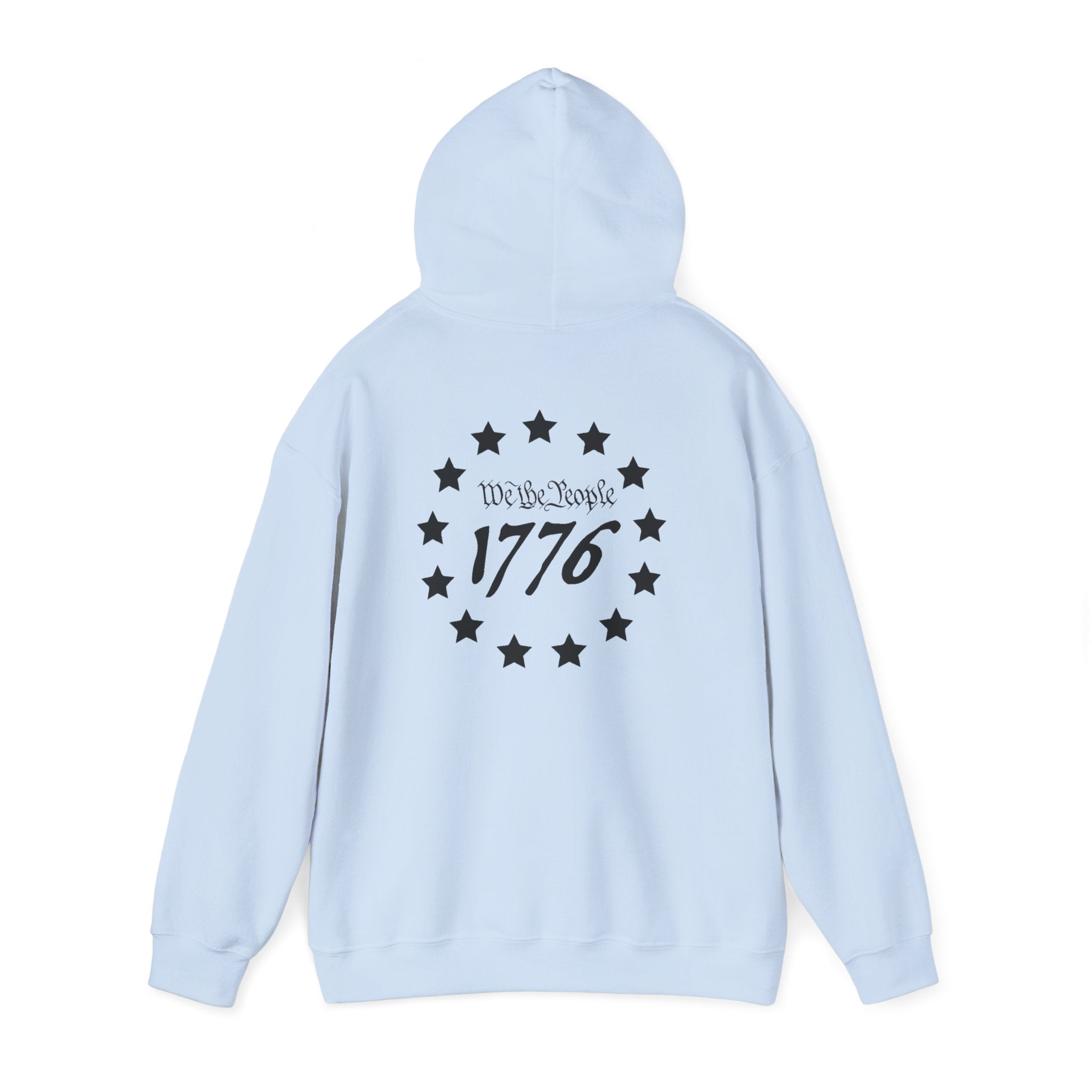 Patriotic Hoodie - We The People 1776 Unisex Blend