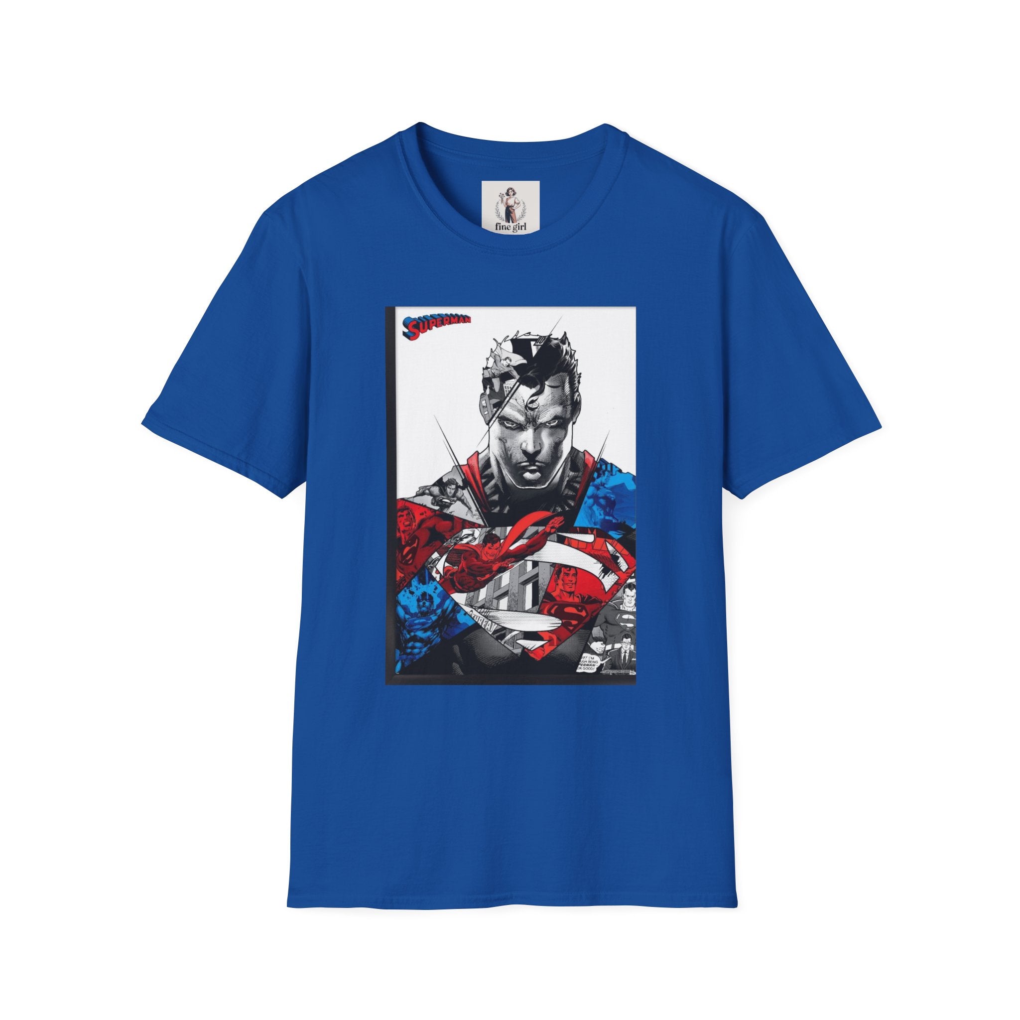 Superman Hero Unisex Softstyle T-Shirt