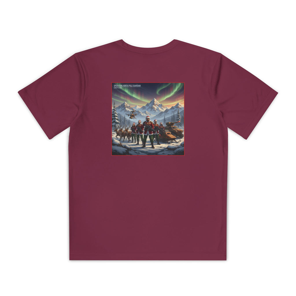 Yule Guard Patriotic Christmas Holiday ~ Youth T-Shirt, Unisex Softstyle T-Shirt