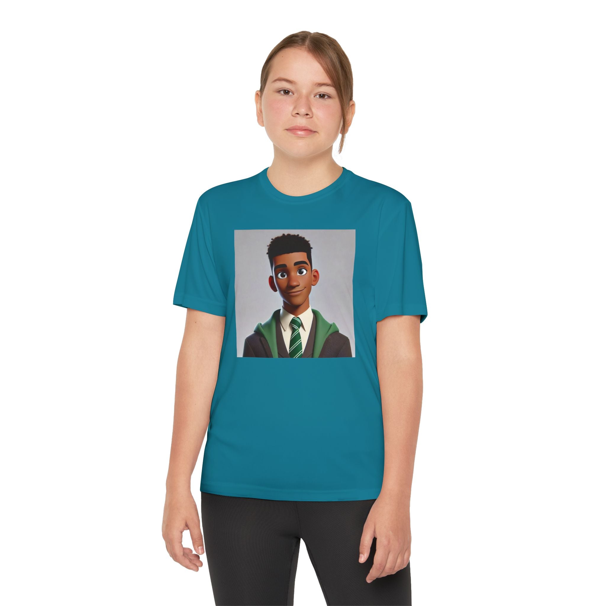 Youth Competitor Tee - Harry Potter, Wizard School Shirt, Magical Kids Top, Hogwarts Fan Gift, Sorcerer's Stone T-Shirt