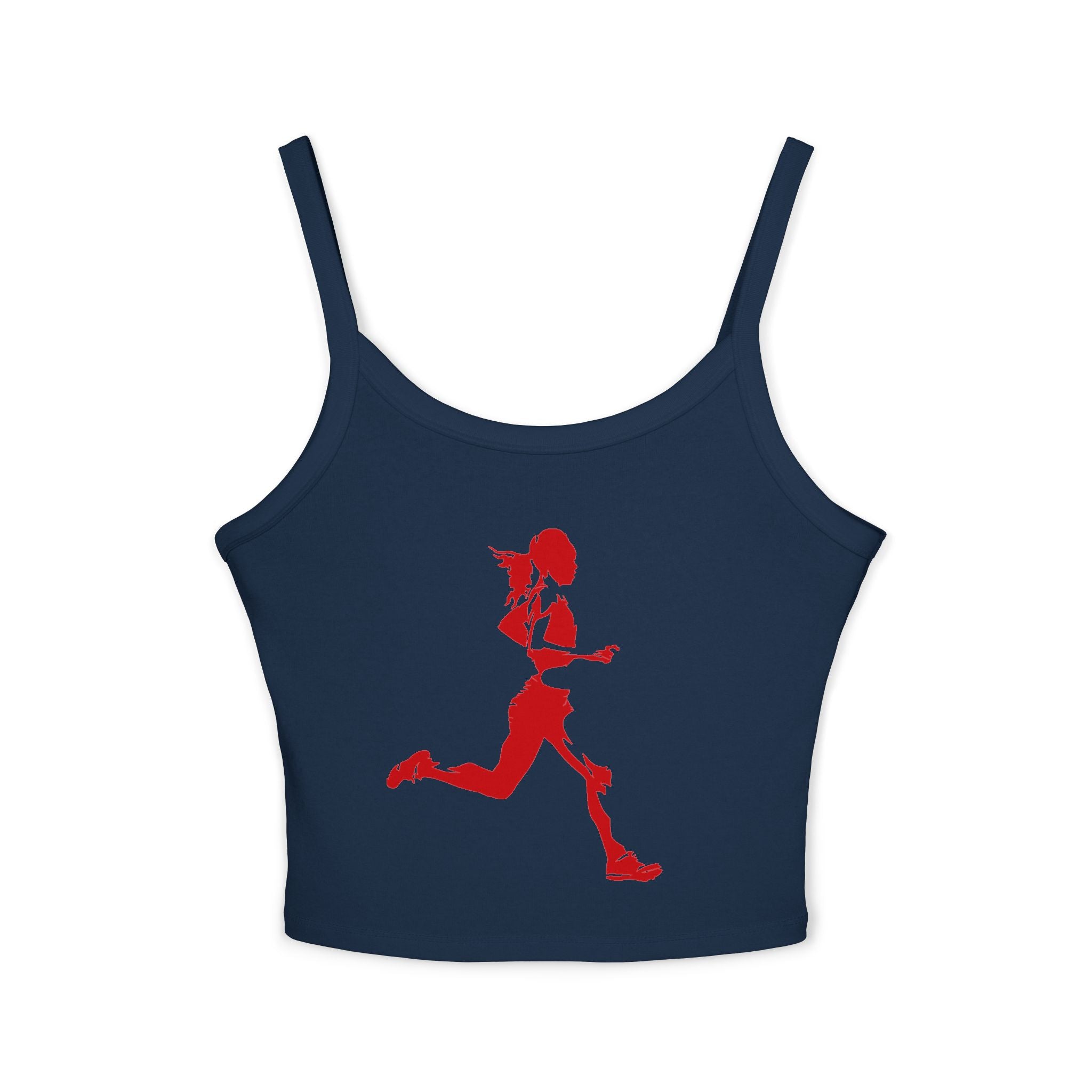 Running Woman Tank Top, Athletic Workout Top, Fitness Sleeveless Shirt, Jogging Muscle Tee, Exercise Gym Cami
