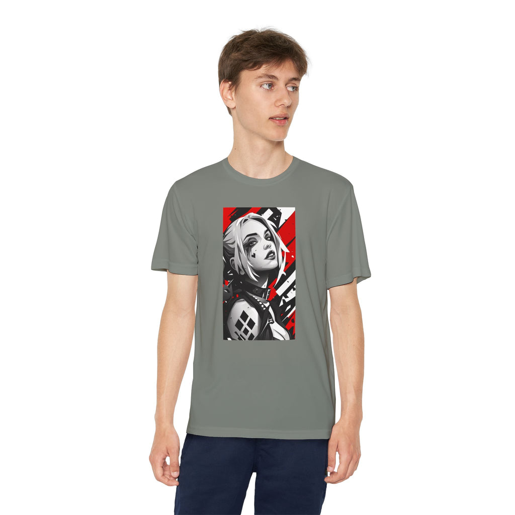 Superhero Youth T-Shirt Sports Graphic Tee, Cool Athletic Shirt for Kids