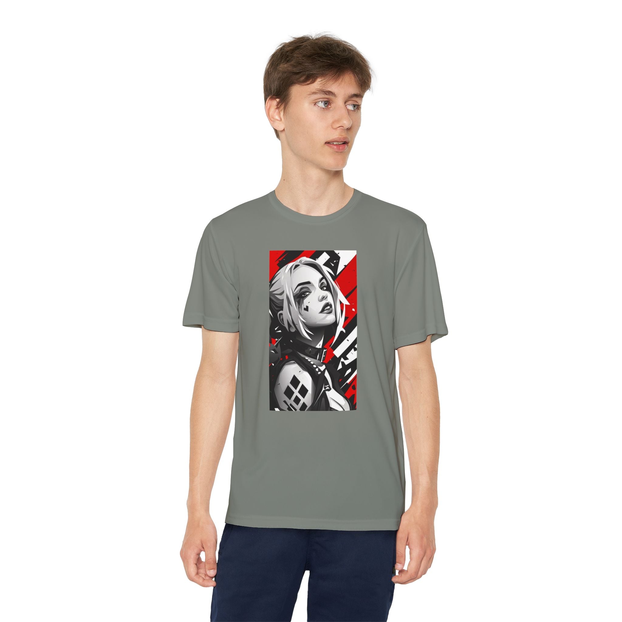 Superhero Youth T-Shirt Sports Graphic Tee, Cool Athletic Shirt for Kids