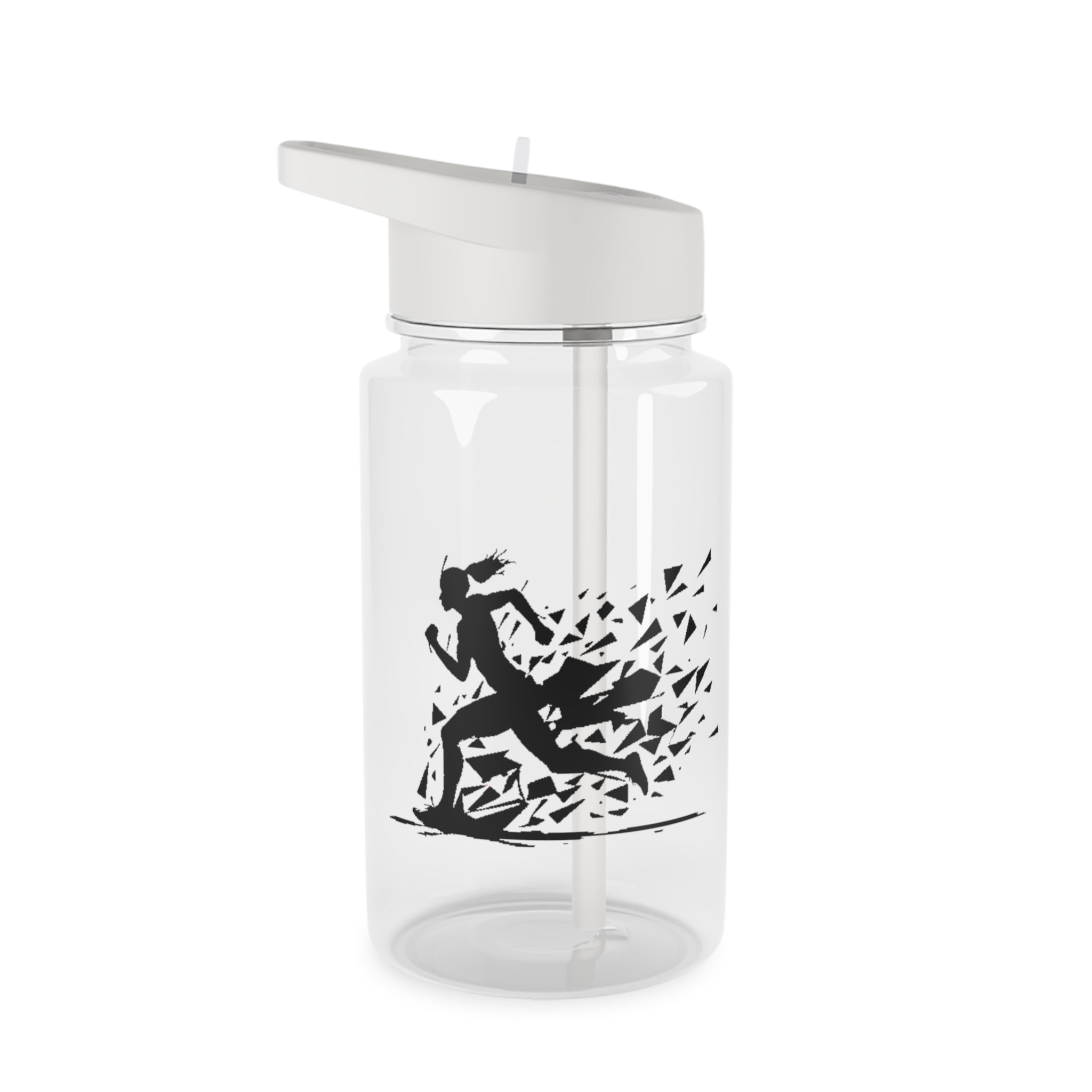 Running Woman Tritan Water Bottle