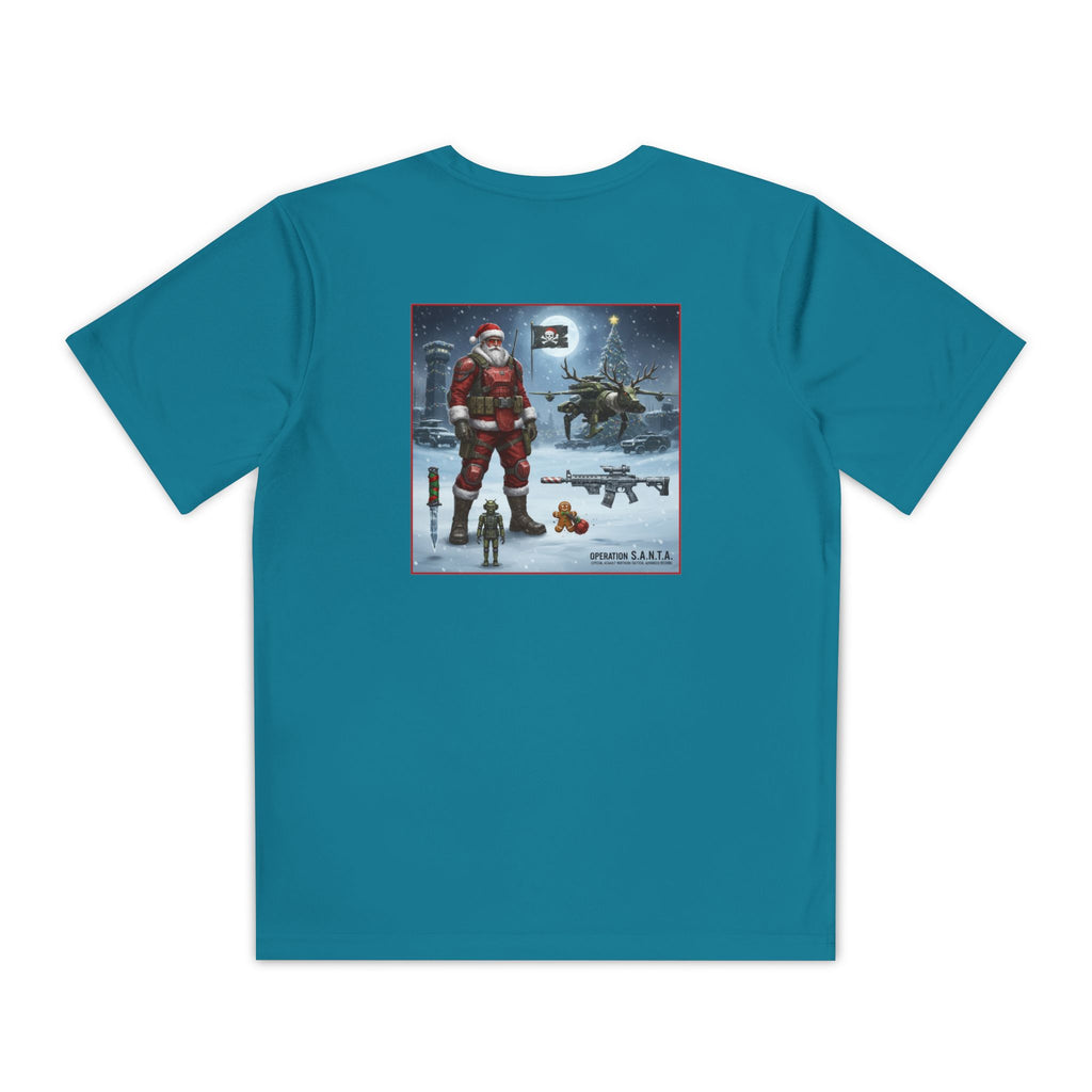 Yule Guard Patriotic Christmas Holiday ~ Youth T-Shirt, Unisex Softstyle T-Shirt