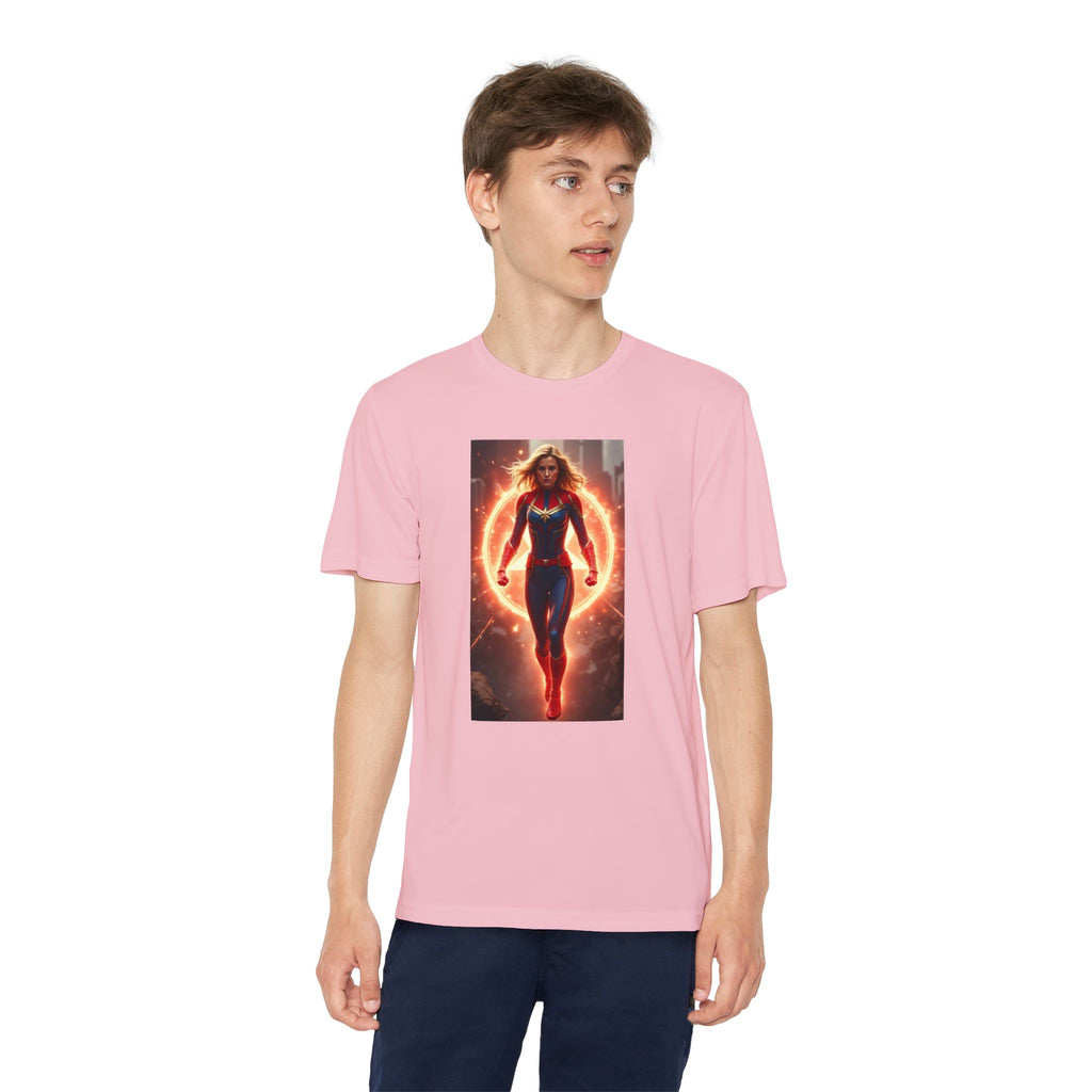 Advengers Youth T-Shirt Sports Graphic Tee, Cool Athletic Shirt for Kids, Perfect for Sports Events, Team Spirit