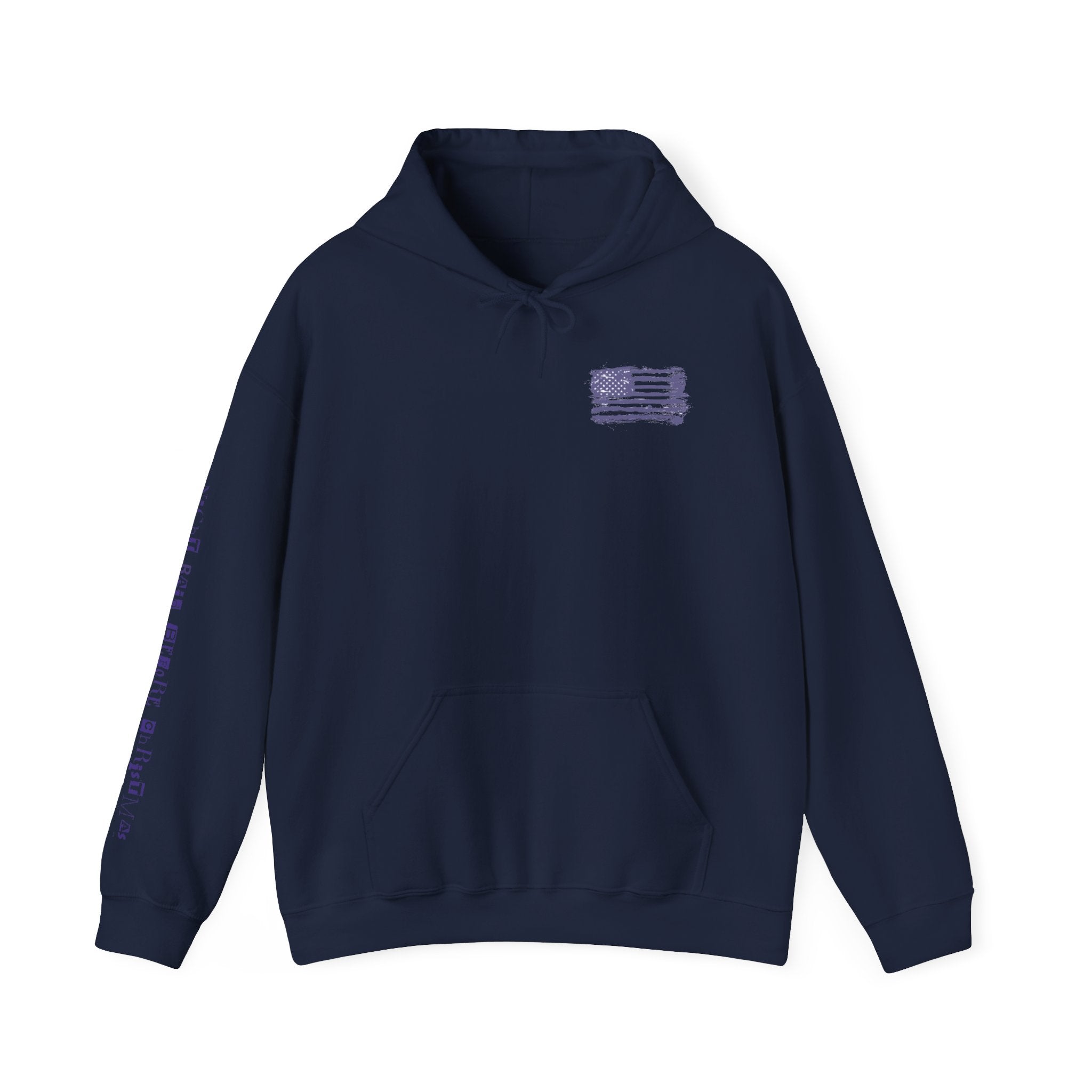 Night Raid Before Christmas Patriotic Hoodie ~ Rebel Spirit Unisex Hoodie