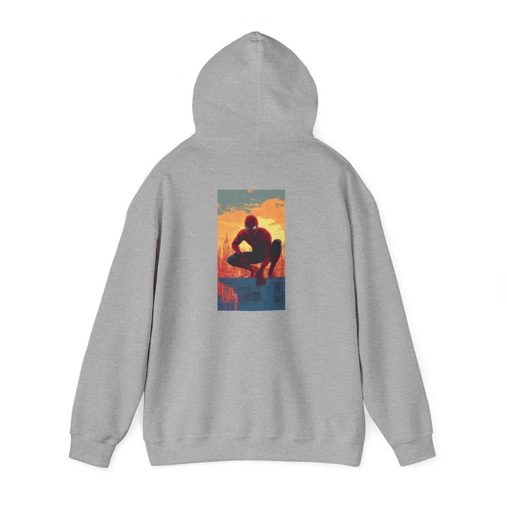 Hooded Sweatshirt - Spiderman Design