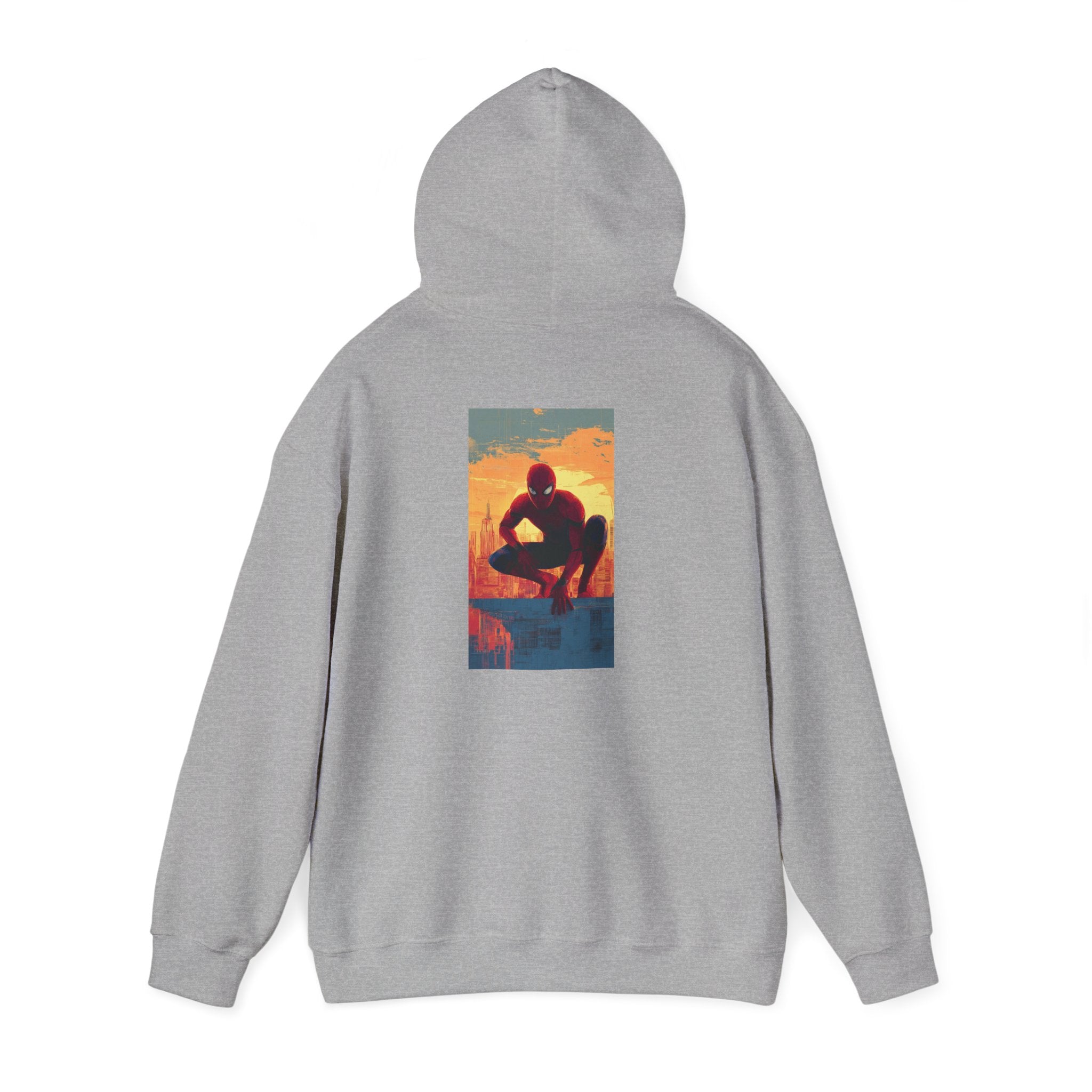 Hooded Sweatshirt - Spiderman Design