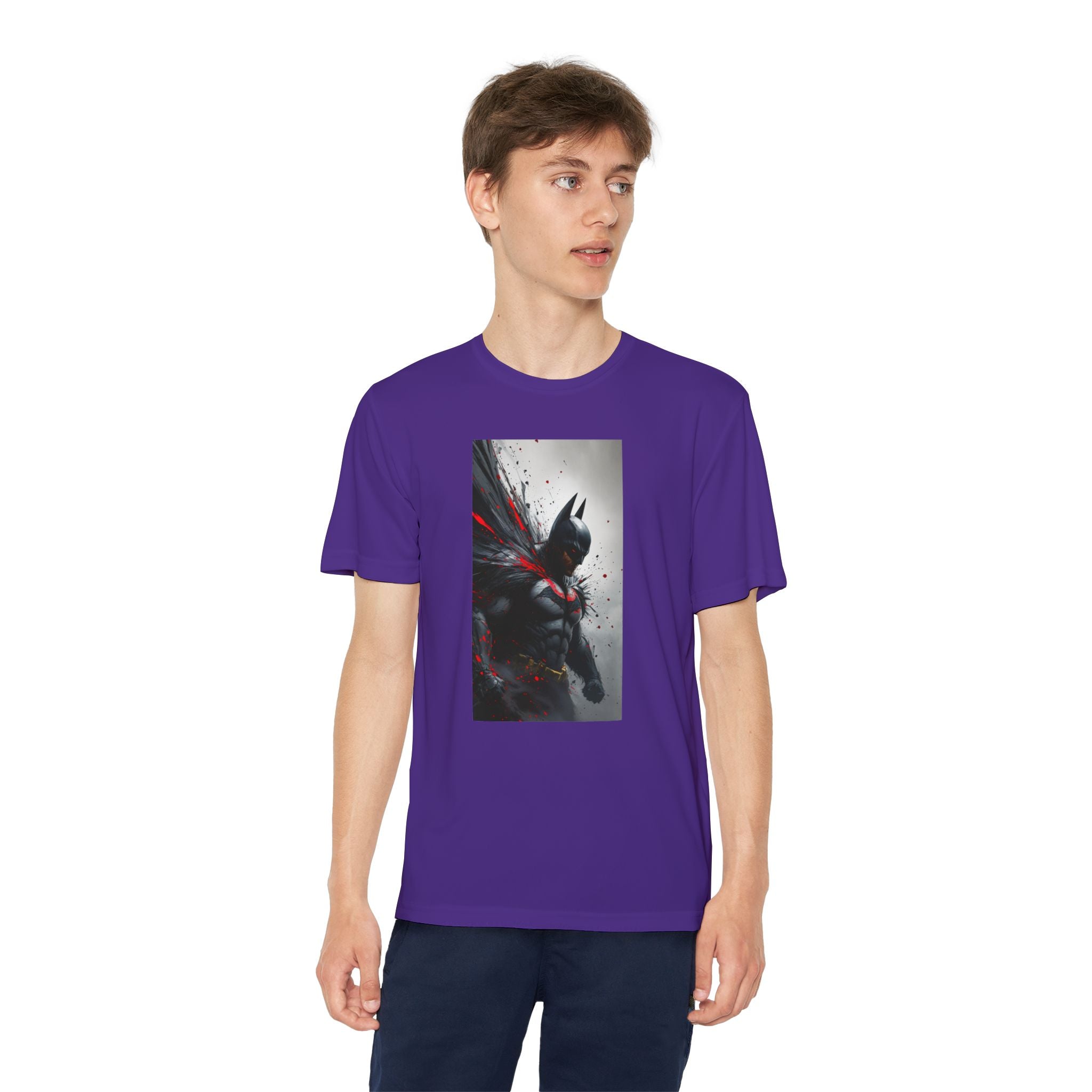 Batman Superhero Marvel Patriotic, Kids Graphic T-Shirt, Boys Hero Top, Girls Comic Book Clothing, Birthday