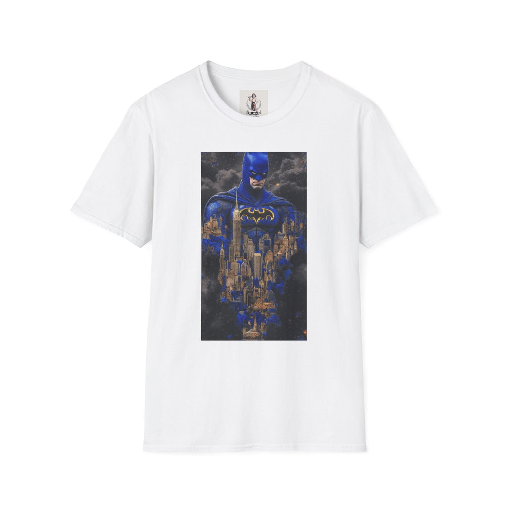 Batman Marvel Unisex Softstyle T-Shirt, Comic Book Tee, Geeky Clothing, Cosplay Costume Top
