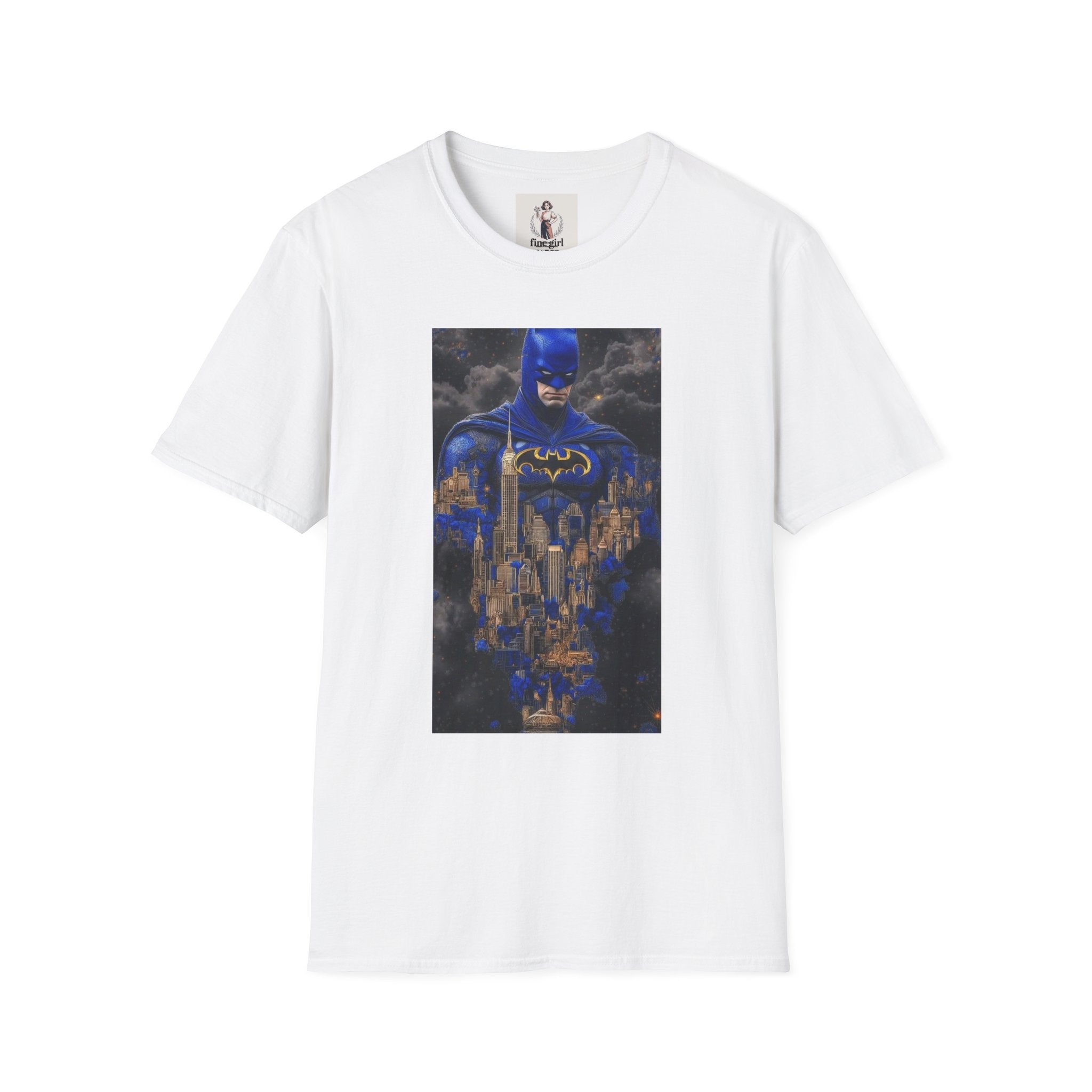 Batman Marvel Unisex Softstyle T-Shirt, Comic Book Tee, Geeky Clothing, Cosplay Costume Top