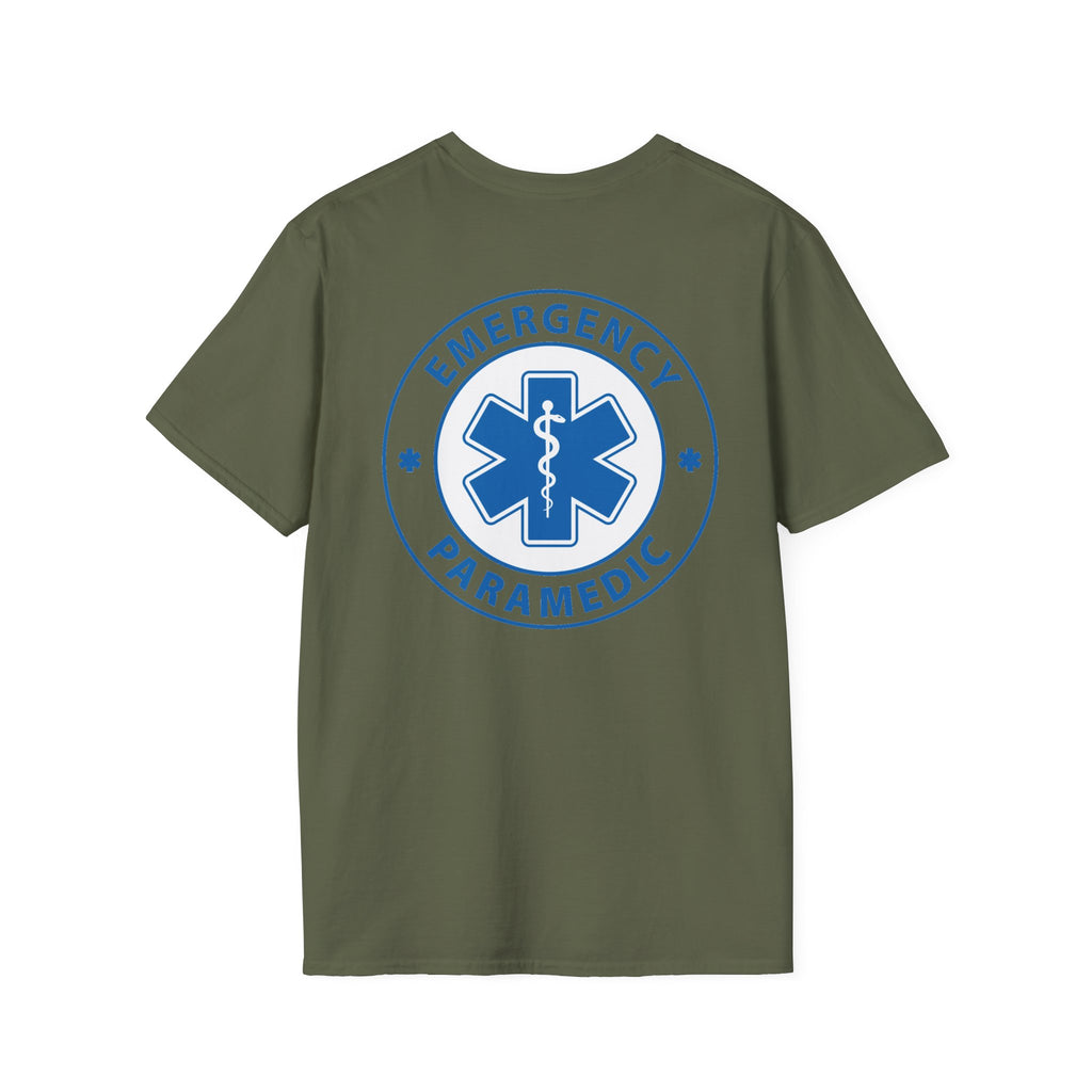 Paramedic Patriotic T-Shirt - USA Flag Tee, Fourth of July Shirt, American Pride Top, Independence Day Apparel, Red White Blue