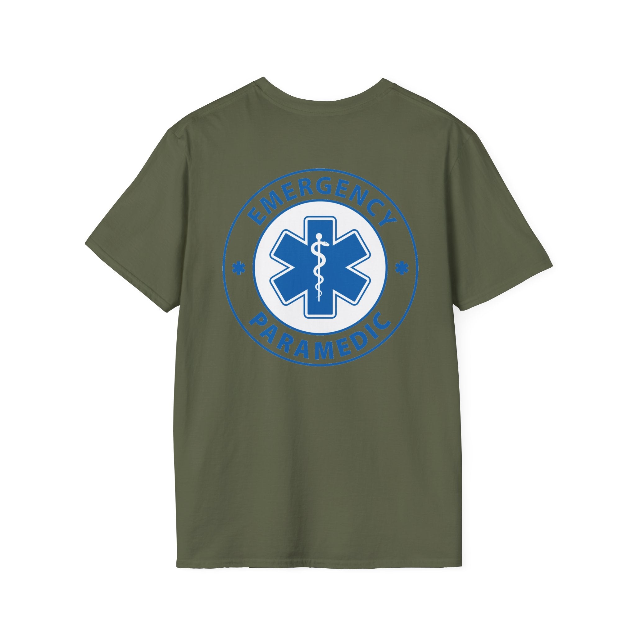 Paramedic Patriotic T-Shirt - USA Flag Tee, Fourth of July Shirt, American Pride Top, Independence Day Apparel, Red White Blue