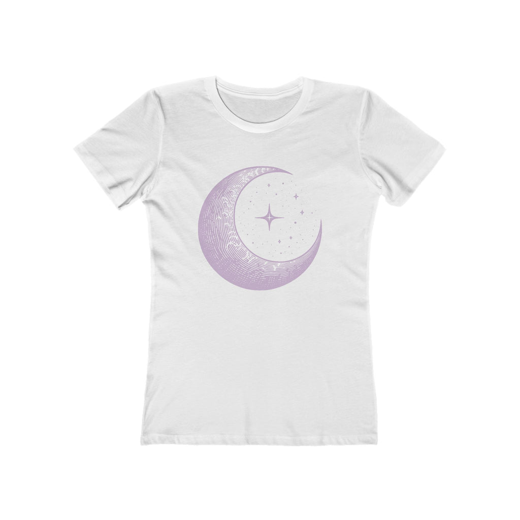 Moon Women's Tshirt, Lunar Graphic Tee, Celestial Shirt, Night Sky Top, Space Lover Gift