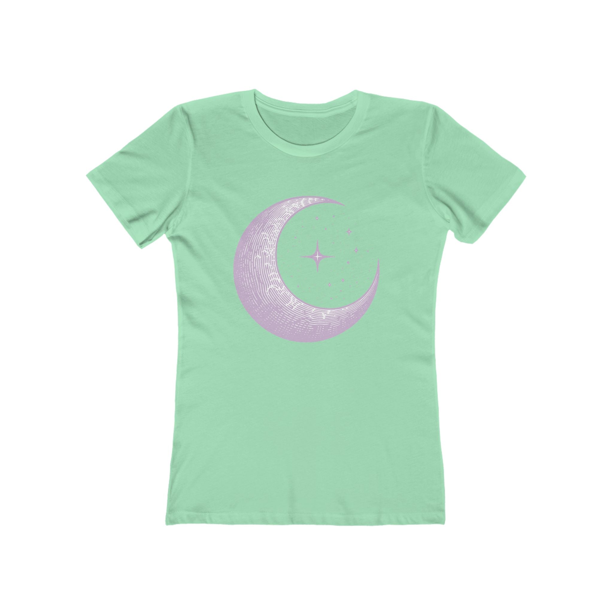 Moon Women's Tshirt, Lunar Graphic Tee, Celestial Shirt, Night Sky Top, Space Lover Gift