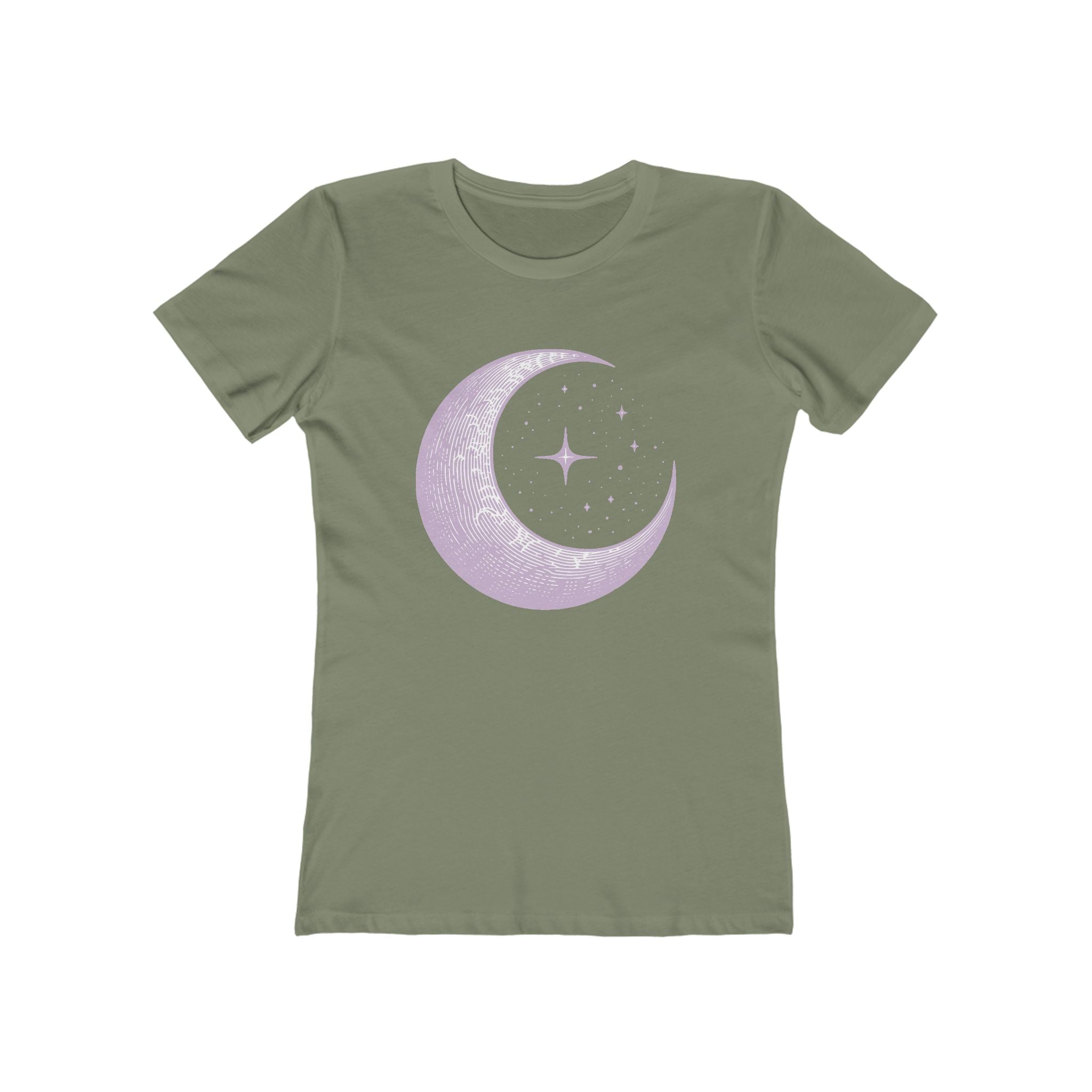 Moon Women's Tshirt, Lunar Graphic Tee, Celestial Shirt, Night Sky Top, Space Lover Gift