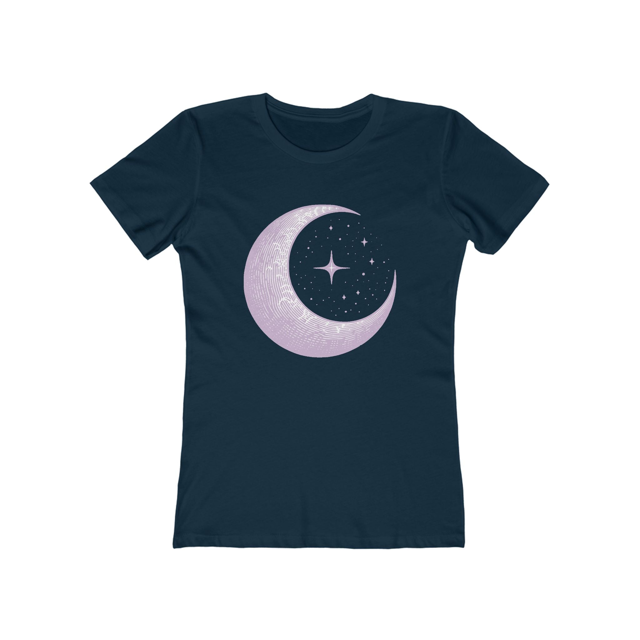 Moon Women's Tshirt, Lunar Graphic Tee, Celestial Shirt, Night Sky Top, Space Lover Gift