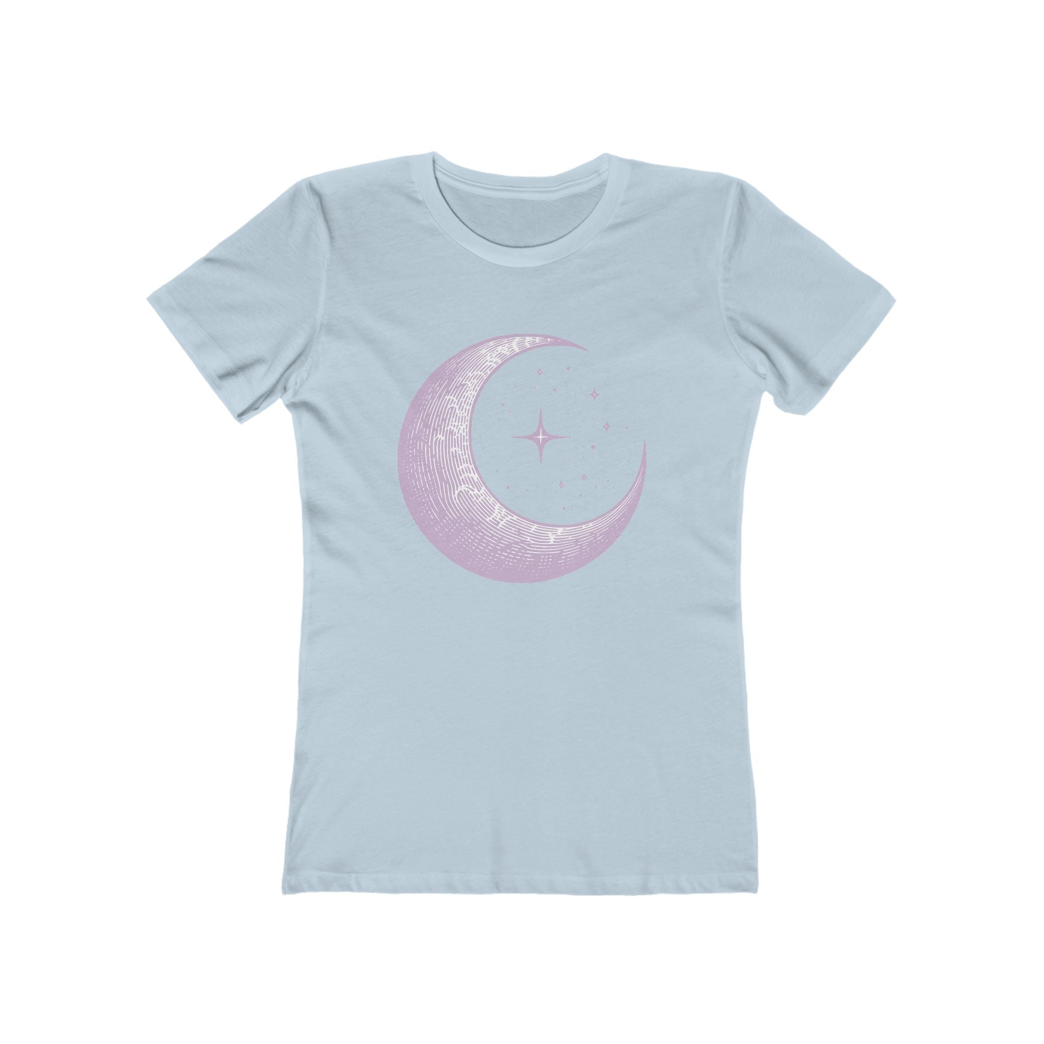 Moon Women's Tshirt, Lunar Graphic Tee, Celestial Shirt, Night Sky Top, Space Lover Gift
