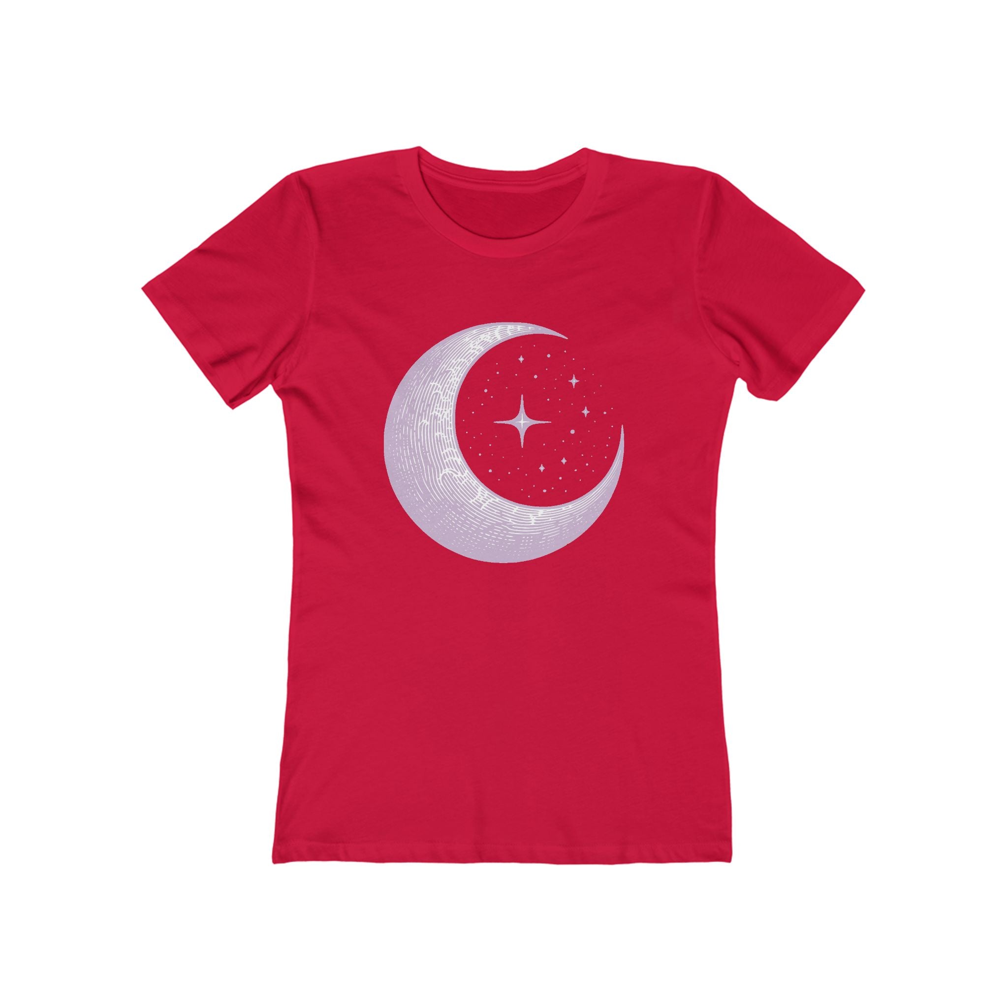 Moon Women's Tshirt, Lunar Graphic Tee, Celestial Shirt, Night Sky Top, Space Lover Gift