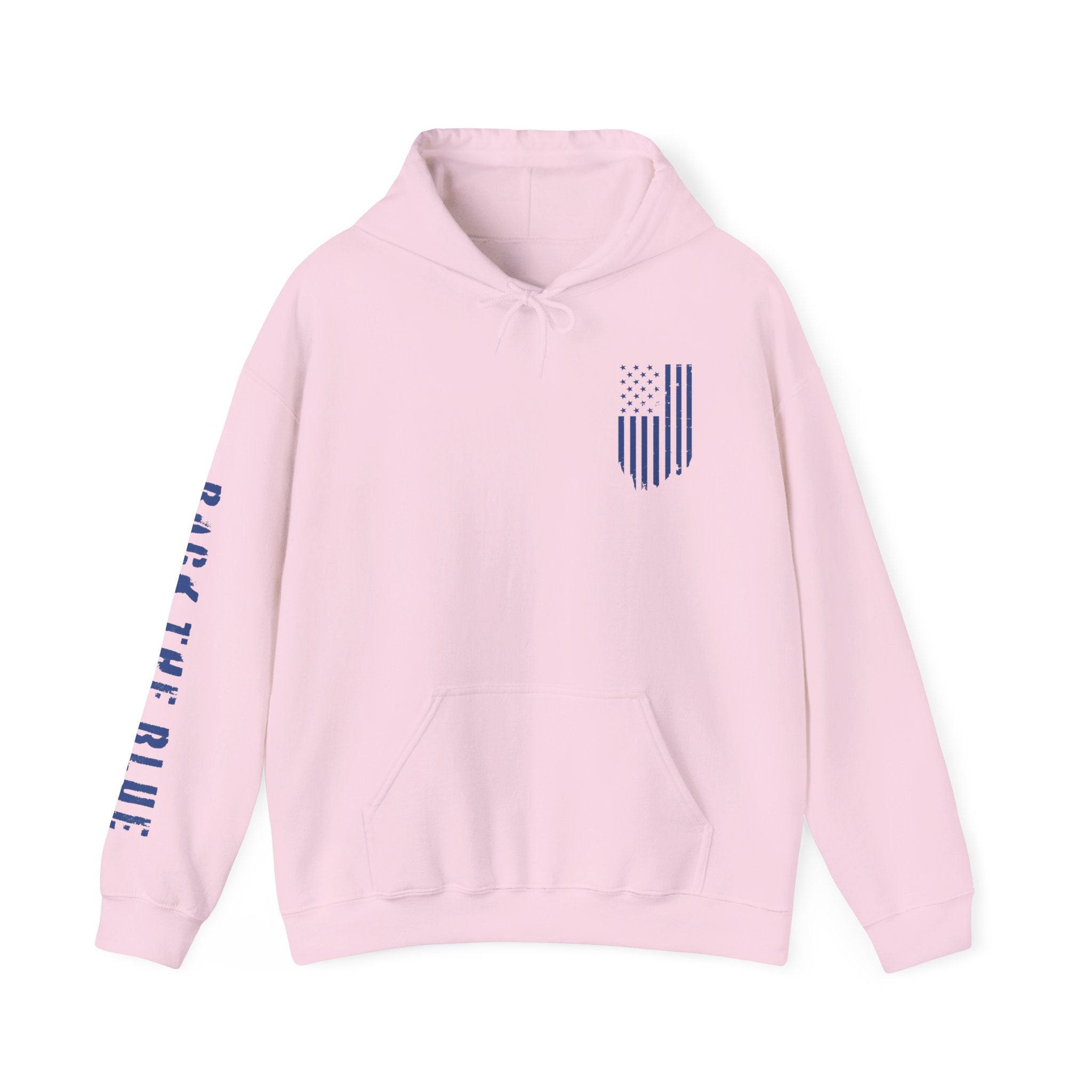 Patriotic Hoodie - Thin Blue Line Unisex Blend