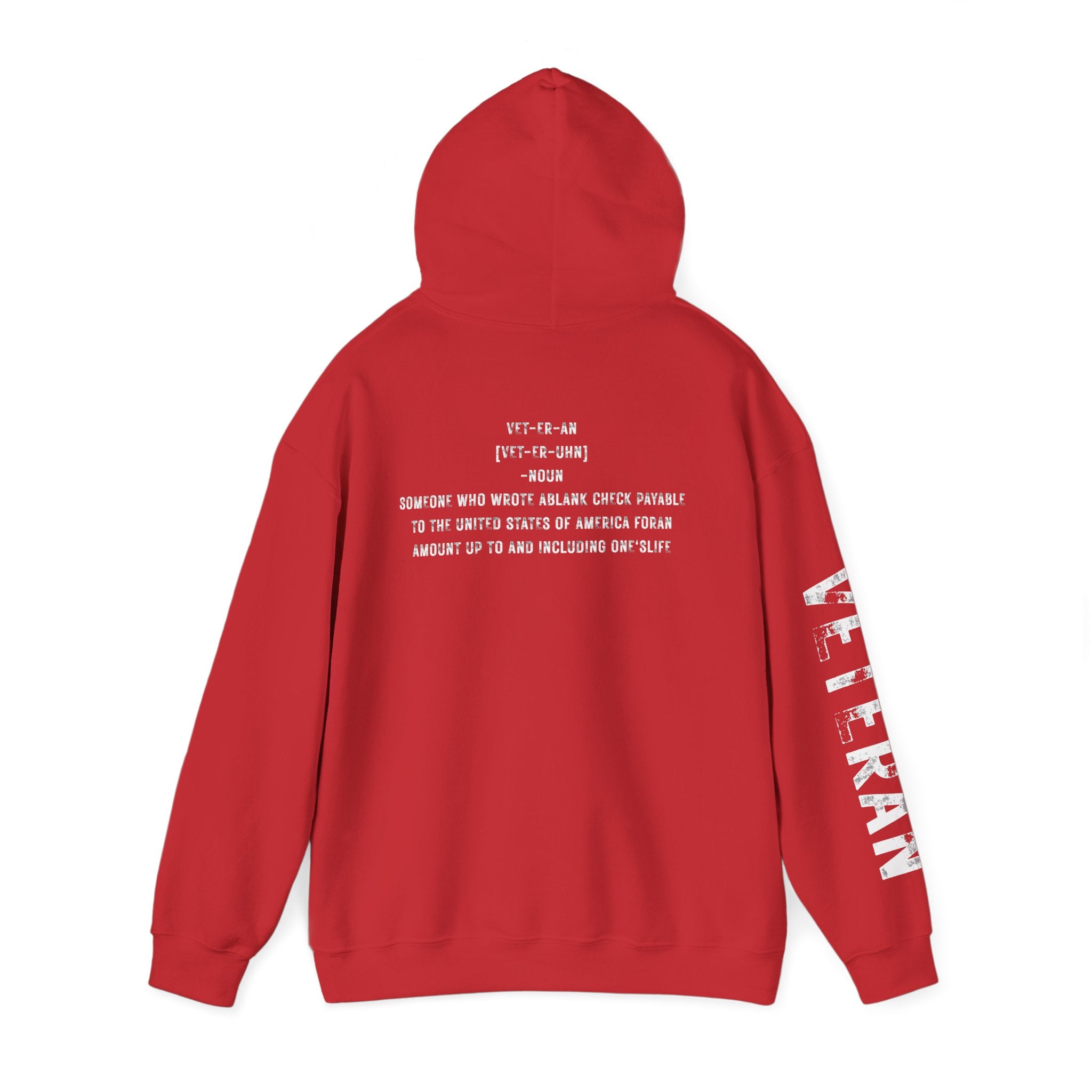 Veteran Patriotic Hoodie ~ Rebel Spirit Unisex Hoodie