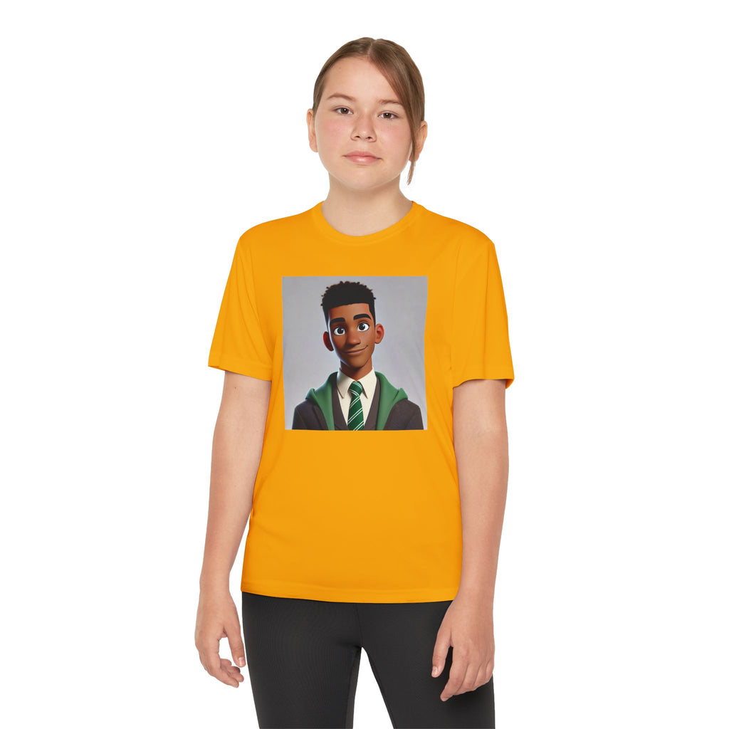 Youth Competitor Tee - Harry Potter, Wizard School Shirt, Magical Kids Top, Hogwarts Fan Gift, Sorcerer's Stone T-Shirt