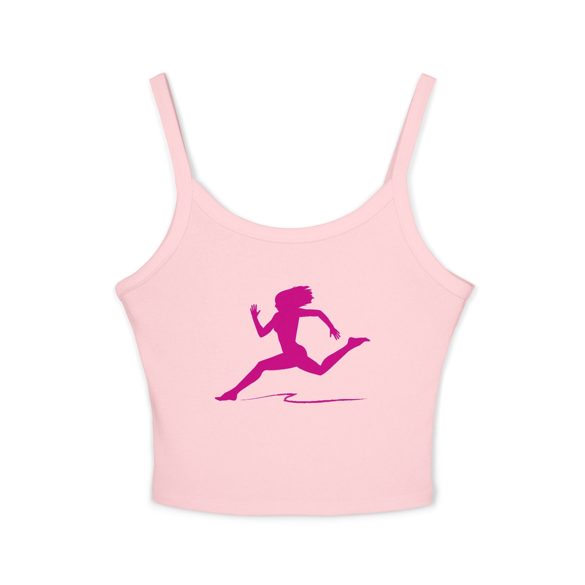 Running Woman Tank Top, Athletic Workout Top, Fitness Sleeveless Shirt, Jogging Muscle Tee, Exercise Gym Cami