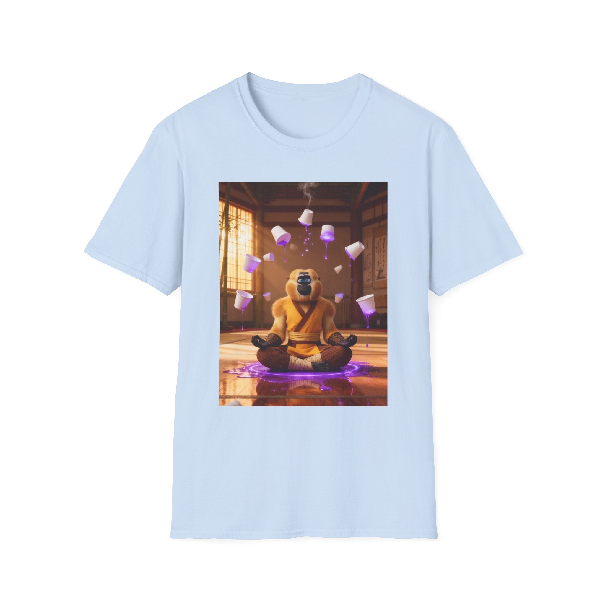 Kung Fu Panda Unisex Softstyle T-Shirt, DreamWorks Animation Youth Competitor Tee, Graphic Tee, Movie Fan Gift, Cult Classic Shirt, Comfy
