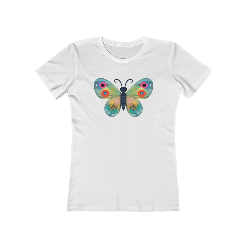Butterfly Women's Tshirt, Butterfly Graphic Tee, Women's Butterfly Shirt, Butterfly Print Shirt, Boho Butterfly Tee