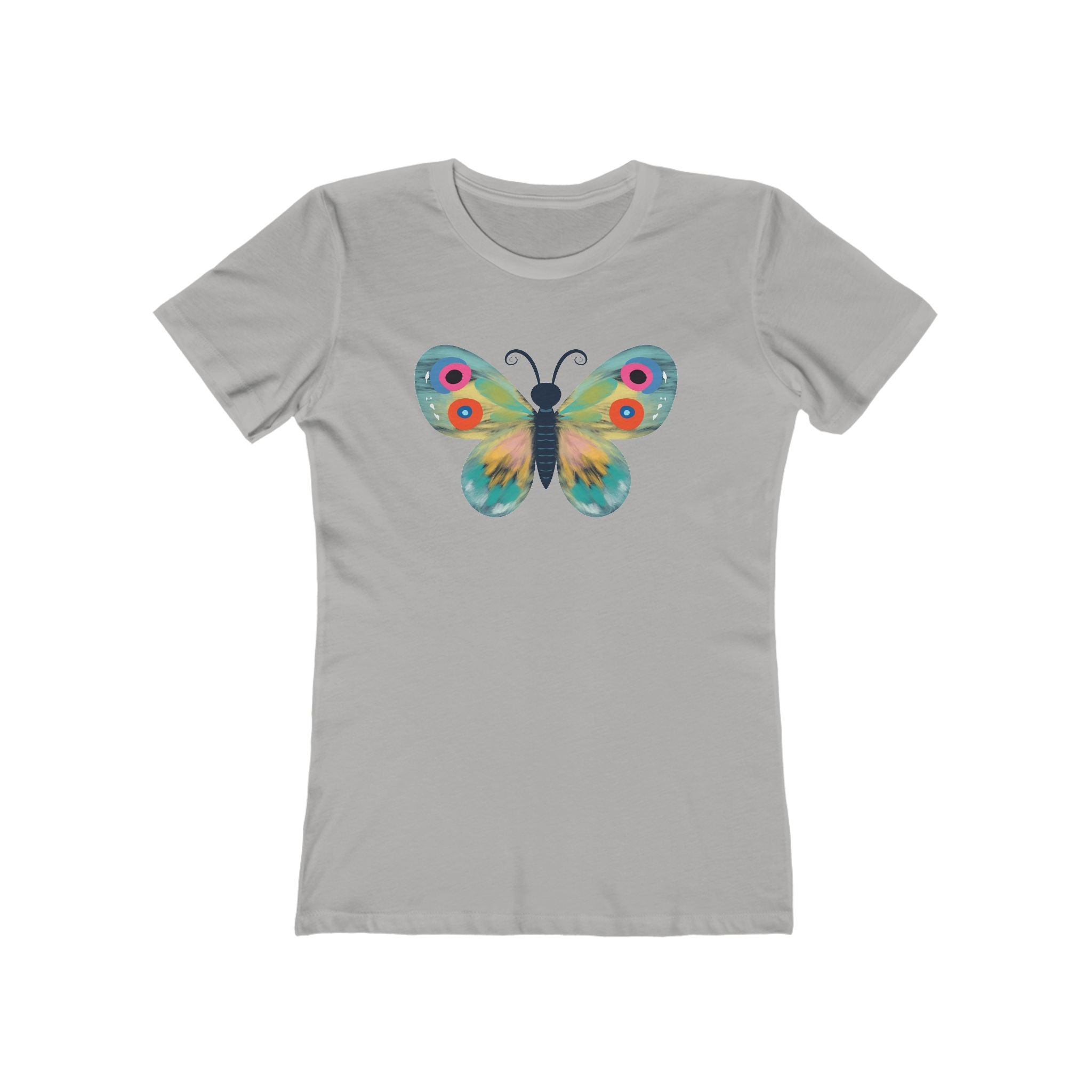 Butterfly Women's Tshirt, Butterfly Graphic Tee, Women's Butterfly Shirt, Butterfly Print Shirt, Boho Butterfly Tee
