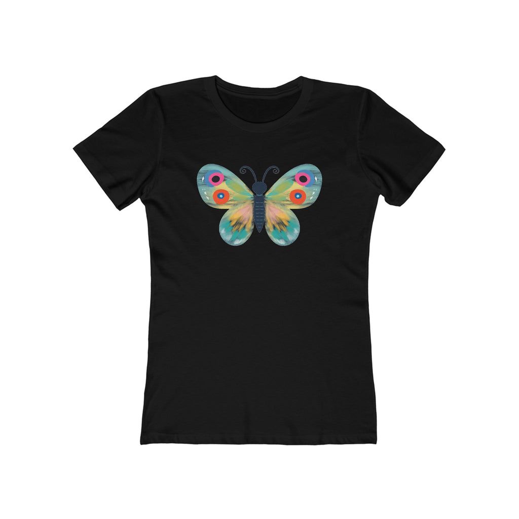 Butterfly Women's Tshirt, Butterfly Graphic Tee, Women's Butterfly Shirt, Butterfly Print Shirt, Boho Butterfly Tee