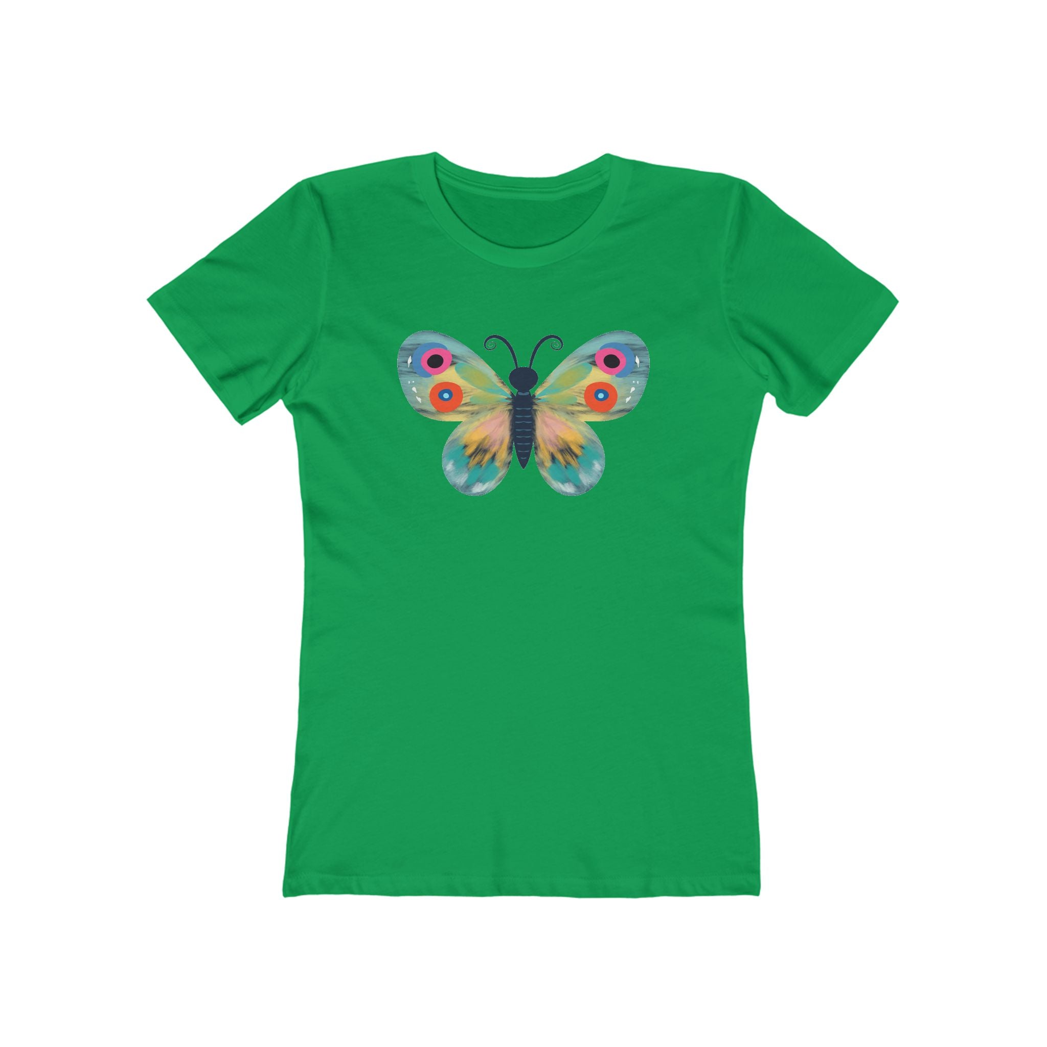 Butterfly Women's Tshirt, Butterfly Graphic Tee, Women's Butterfly Shirt, Butterfly Print Shirt, Boho Butterfly Tee