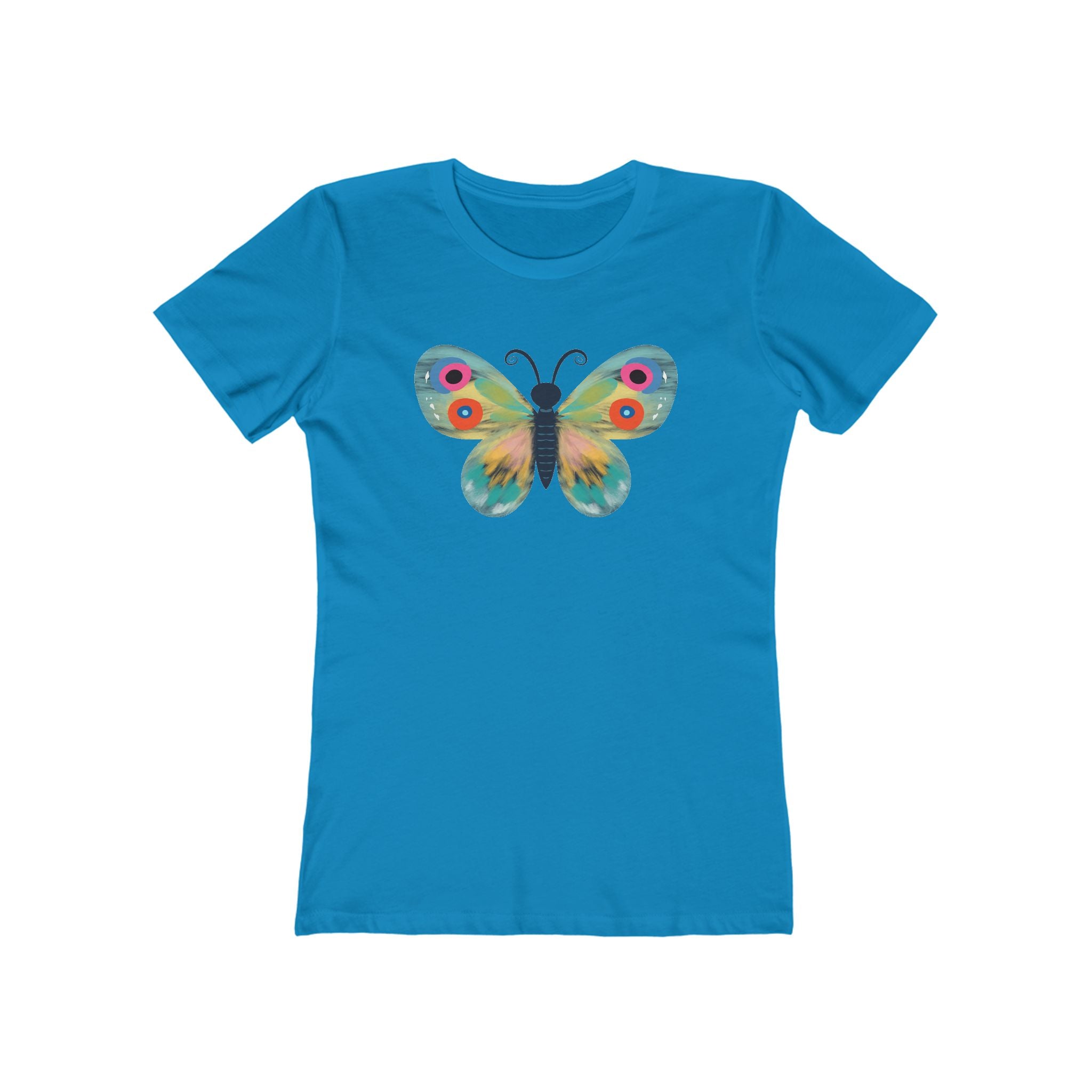 Butterfly Women's Tshirt, Butterfly Graphic Tee, Women's Butterfly Shirt, Butterfly Print Shirt, Boho Butterfly Tee