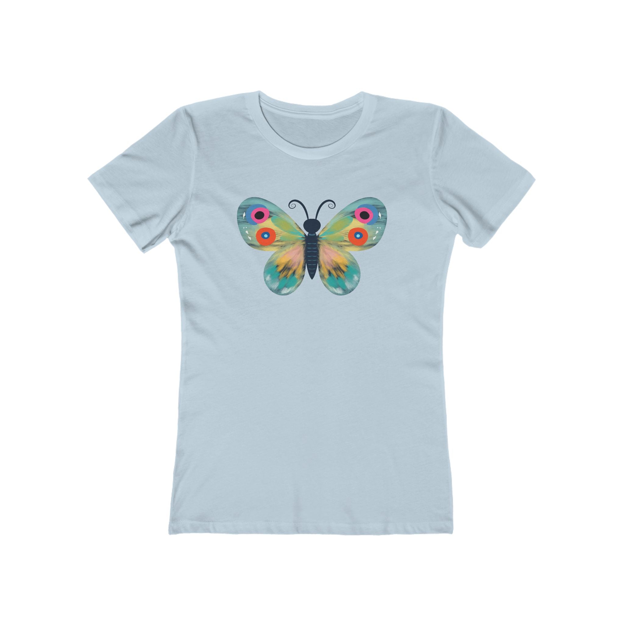 Butterfly Women's Tshirt, Butterfly Graphic Tee, Women's Butterfly Shirt, Butterfly Print Shirt, Boho Butterfly Tee