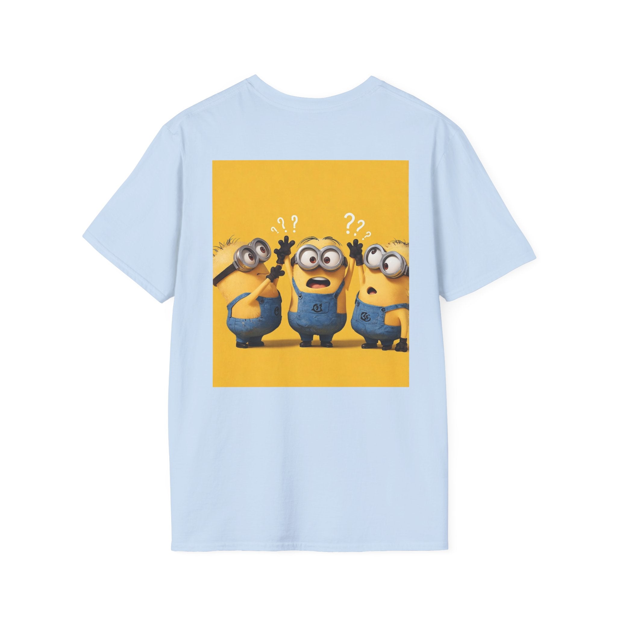 Minions Despicable Me Youth T-Shirt Gru Movie Fan Tee, Unisex Softstyle Shirt, Kids Birthday Gift, Cartoon Character Top, Funny Graphic Tee