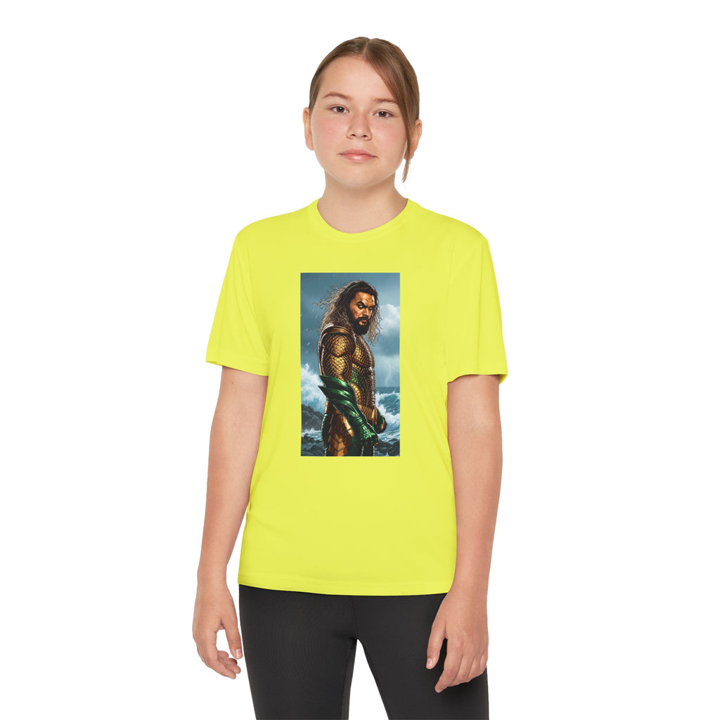 Aquaman Superhero Youth Tee, Kids Superhero Shirt, Child Aquaman T-shirt, Comic Book Tee, Superhero Fan Gift