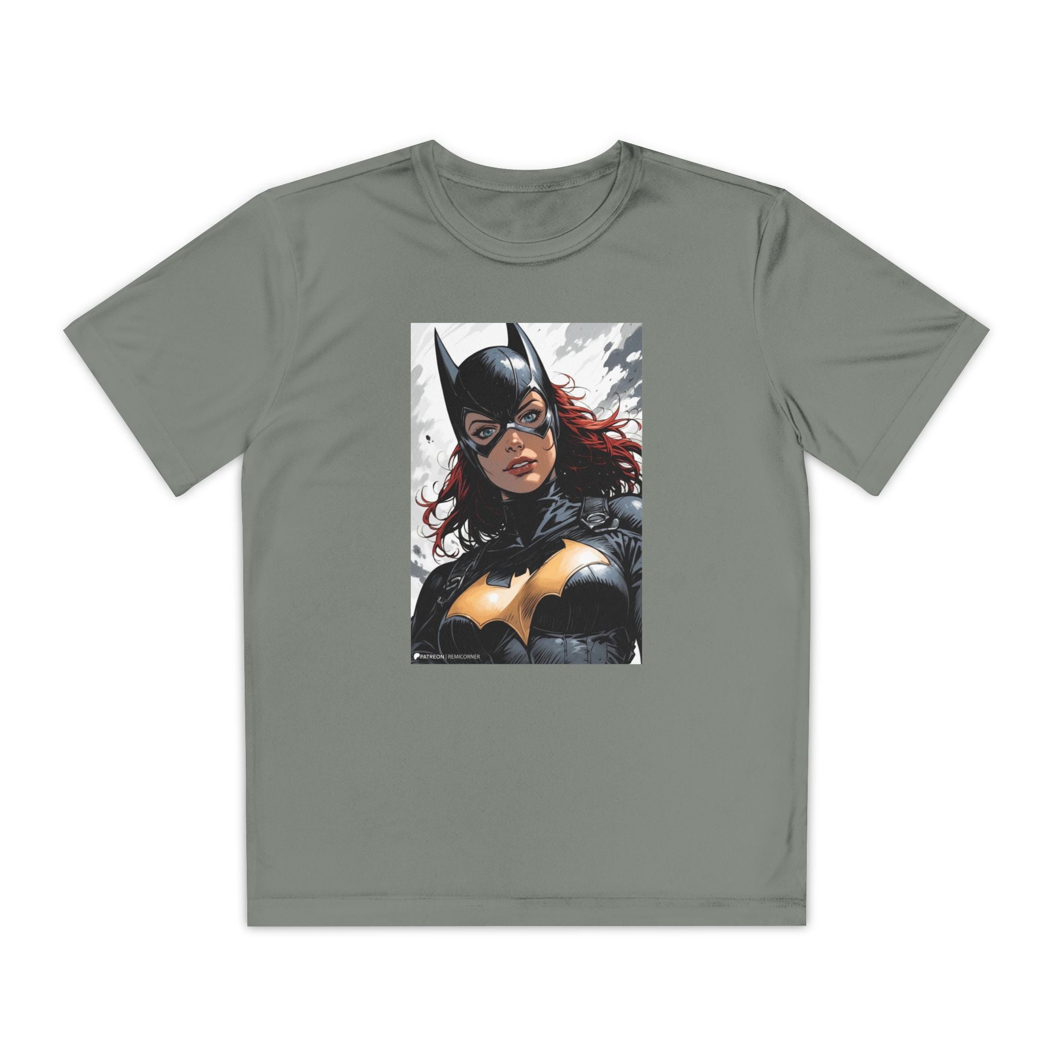 Superhero Youth T-Shirt Sports Graphic Tee, Cool Athletic Shirt for Kids