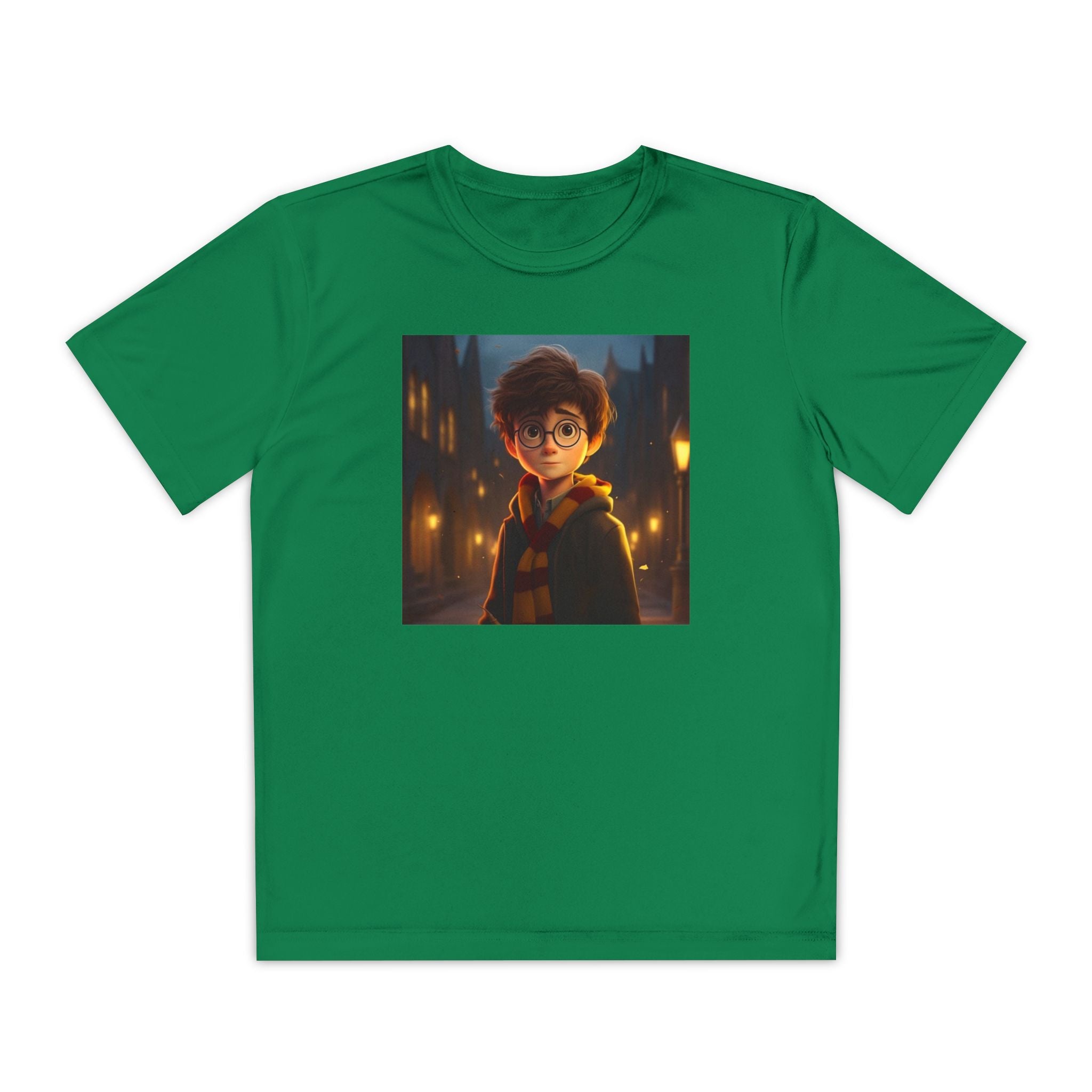 Youth Competitor Tee - Harry Potter, Wizard School Shirt, Magical Kids Top, Hogwarts Fan Gift, Sorcerer's Stone T-Shirt