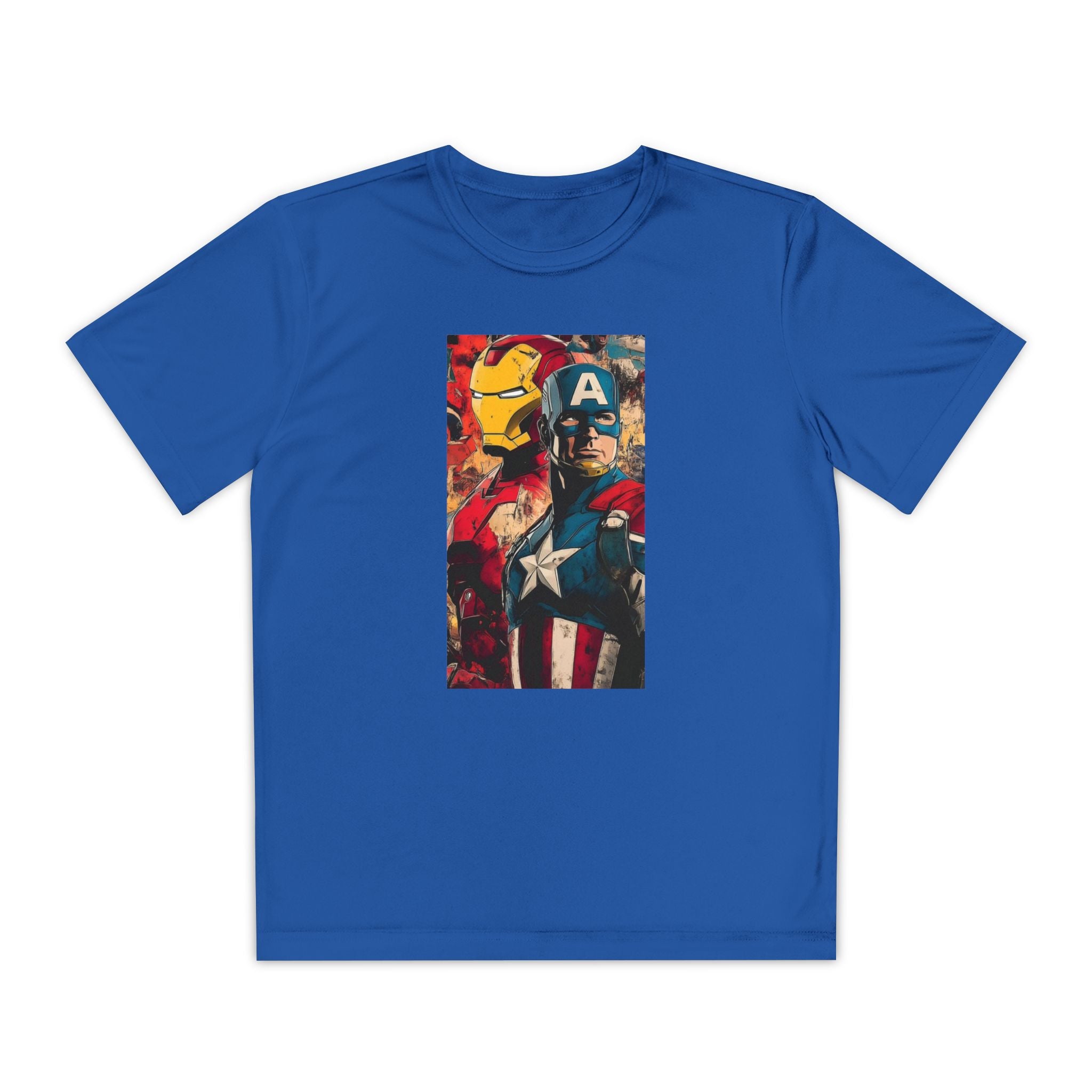 Advengers Youth T-Shirt Sports Graphic Tee, Cool Athletic Shirt for Kids, Perfect for Sports Events, Team Spirit
